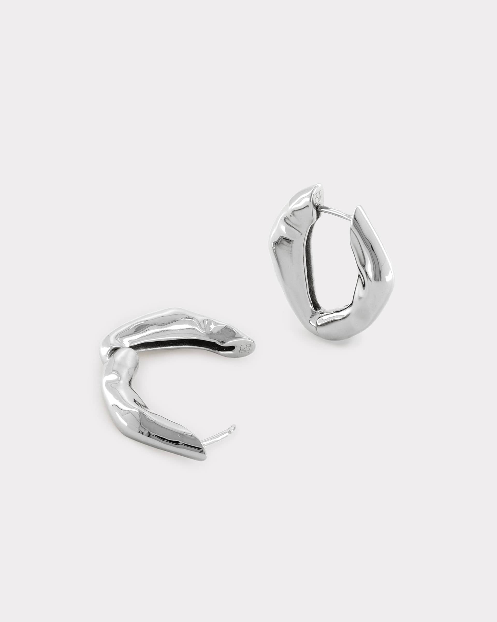 The Hoop Earrings - Silver made by ESSEN