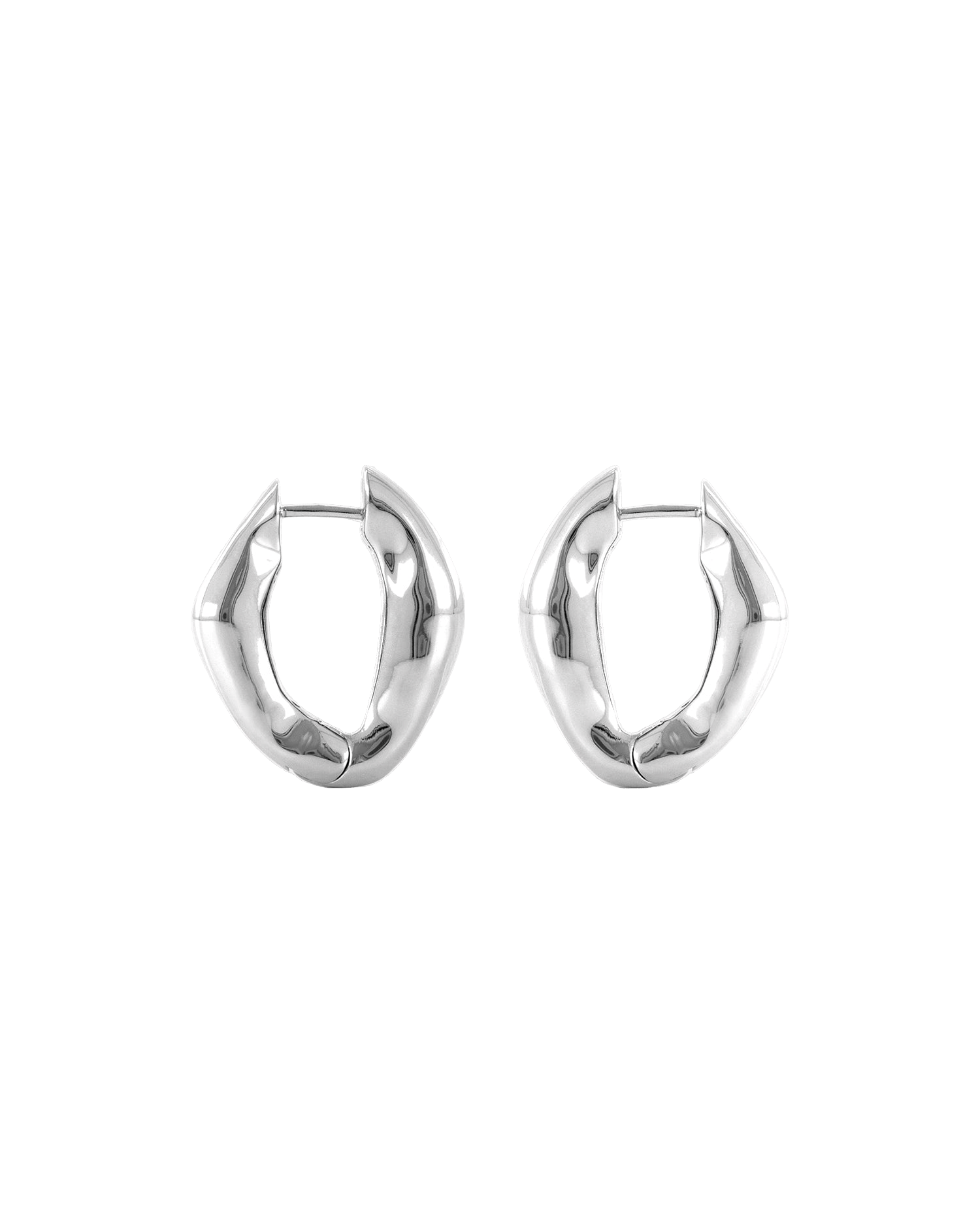 The Hoop Earrings - Silver made by ESSEN