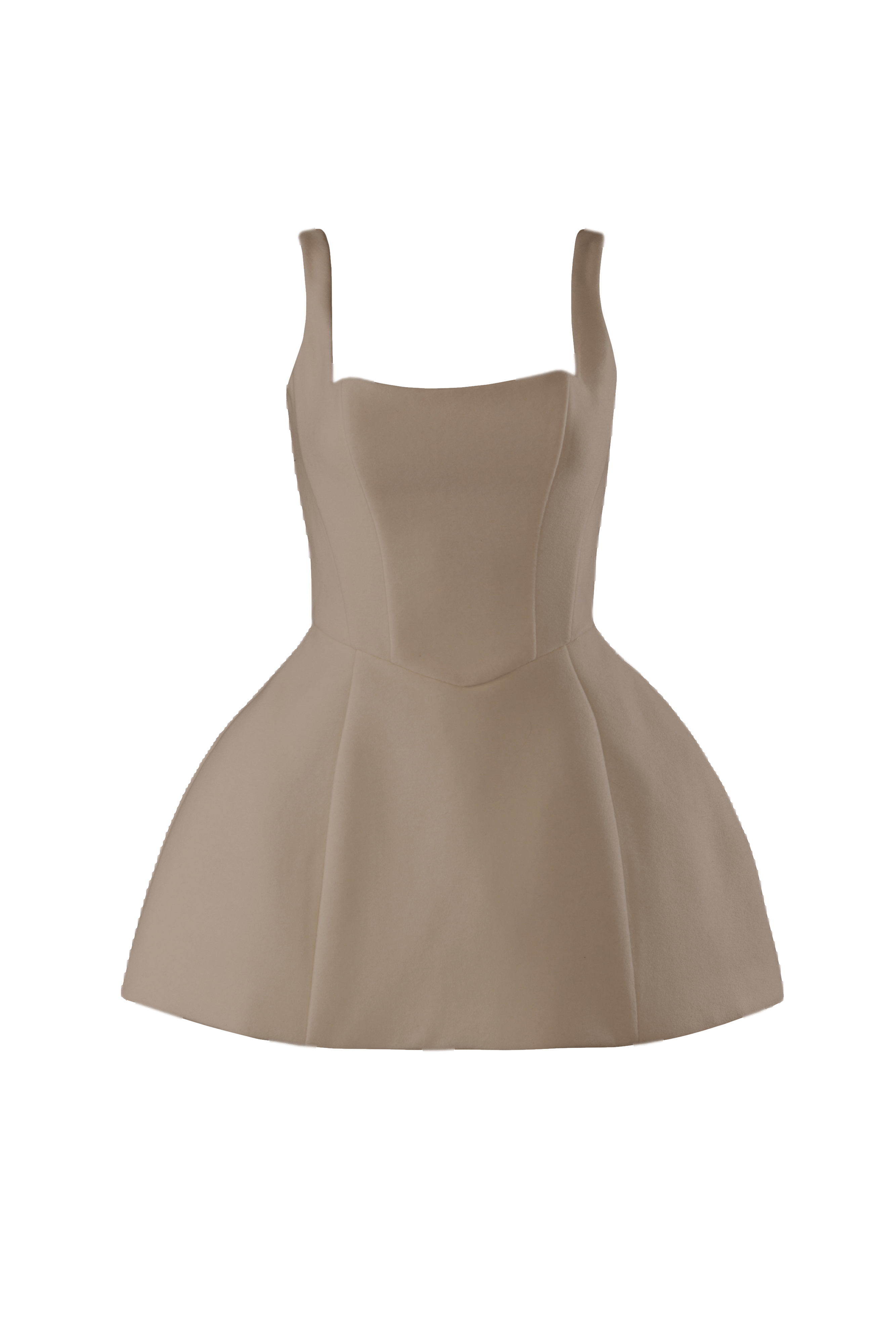 STRUCTURED CASHMERE DRESS made by Vestiaire d'un Oiseau Libre