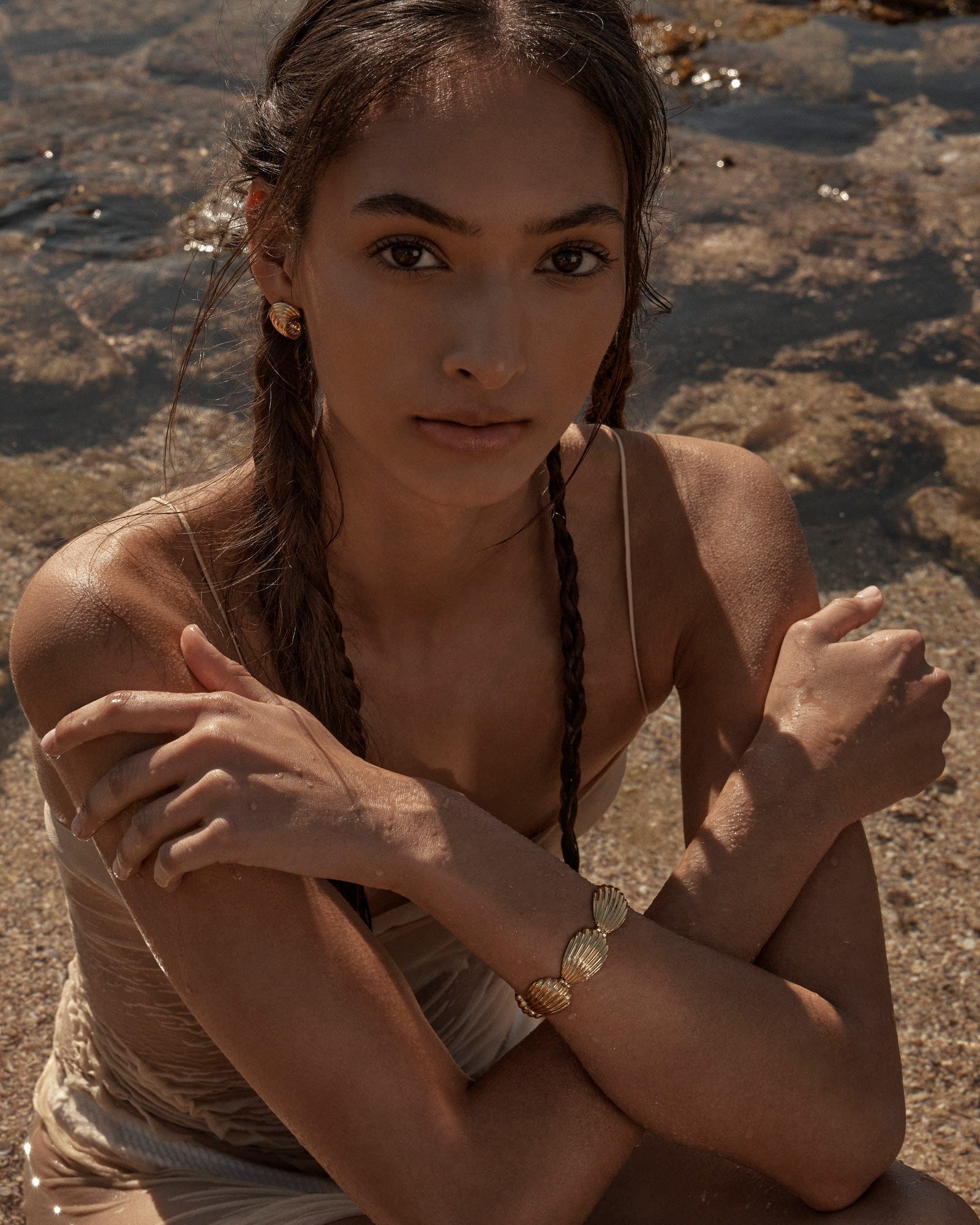 Kona Earrings made by Amber Sceats