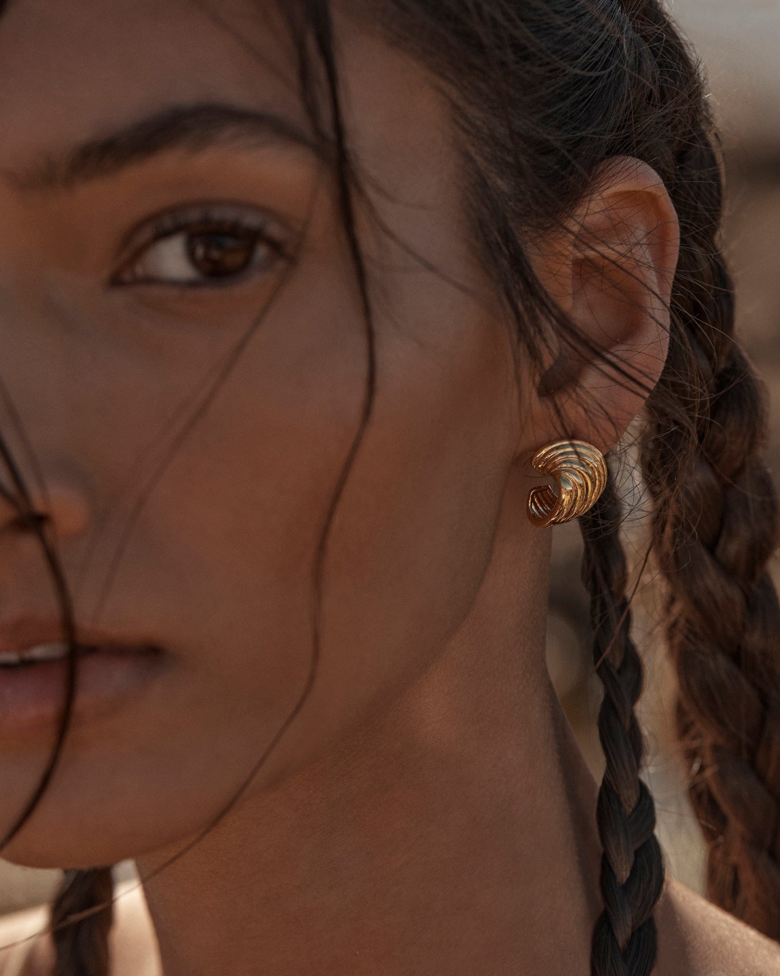 Kona Earrings made by Amber Sceats