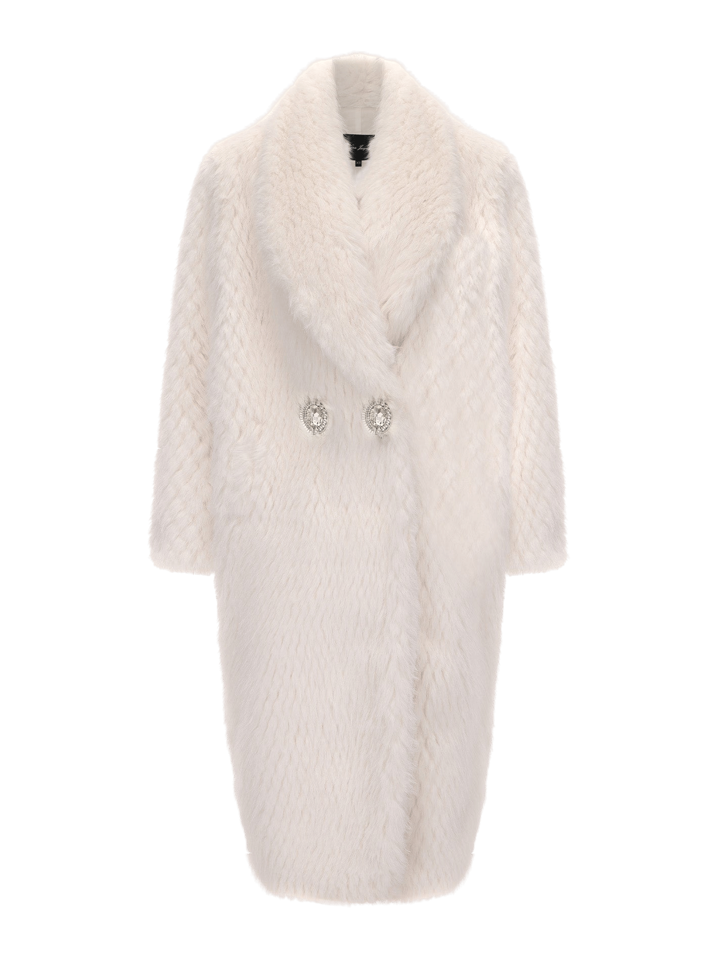 Marisa Fur Coat (White) made by Nana Jacqueline