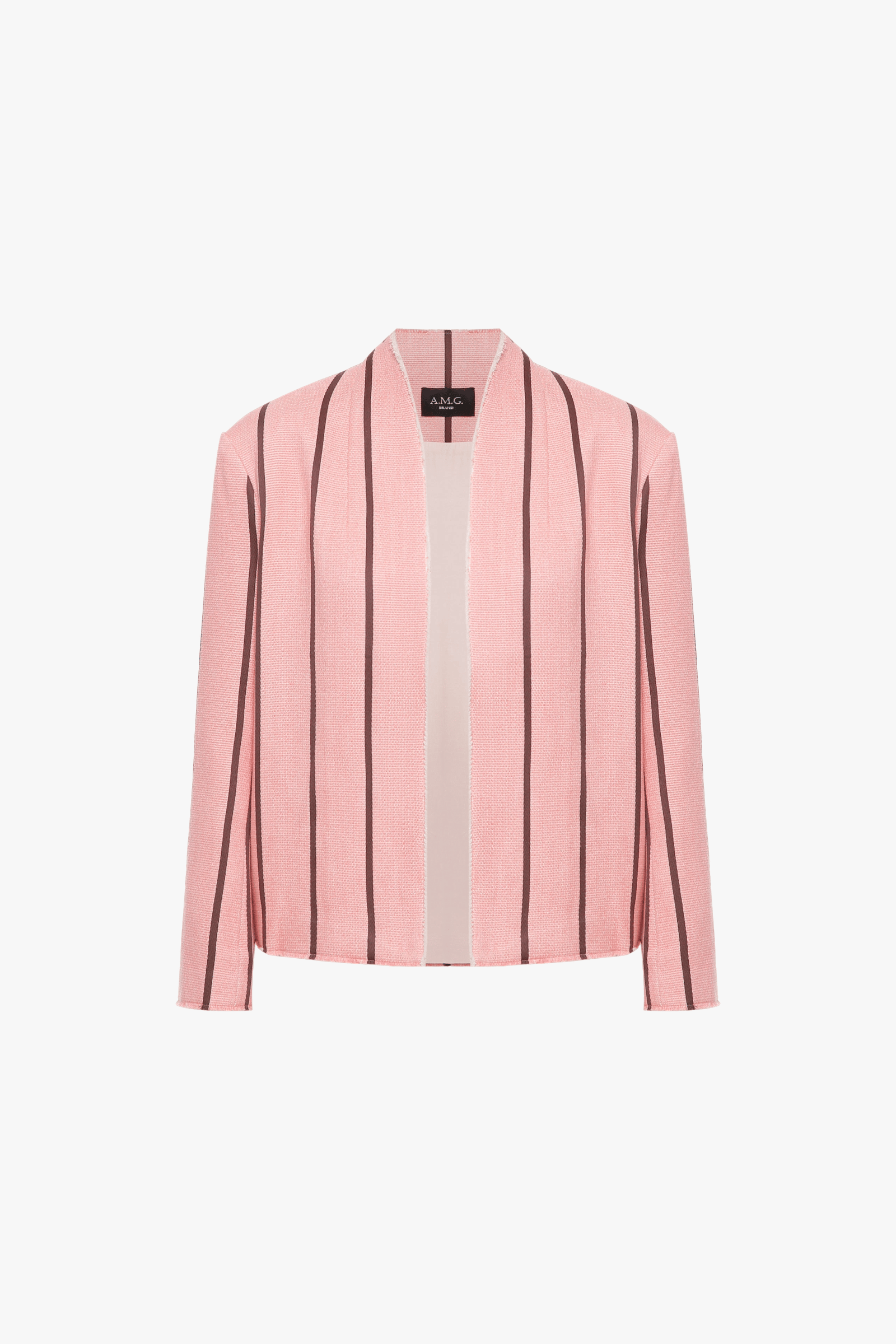 Cotton open cut jacket made by A.M.G