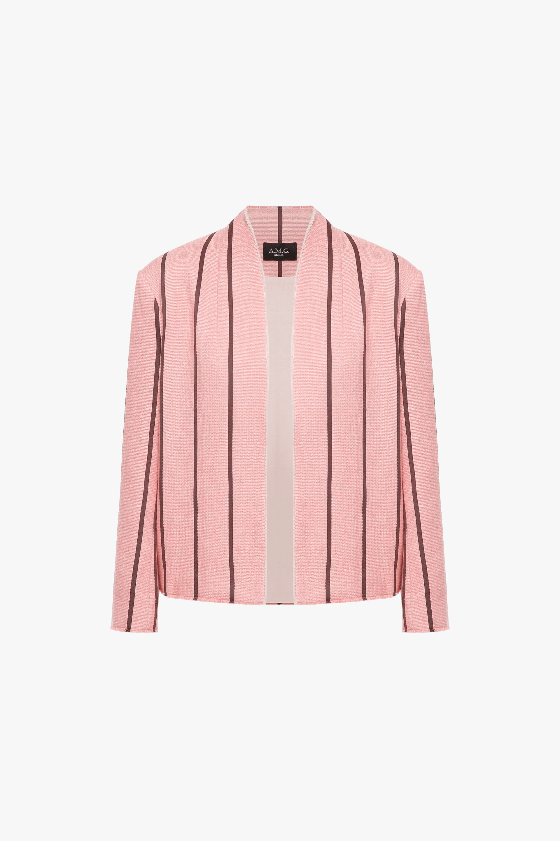 Cotton open cut jacket made by A.M.G