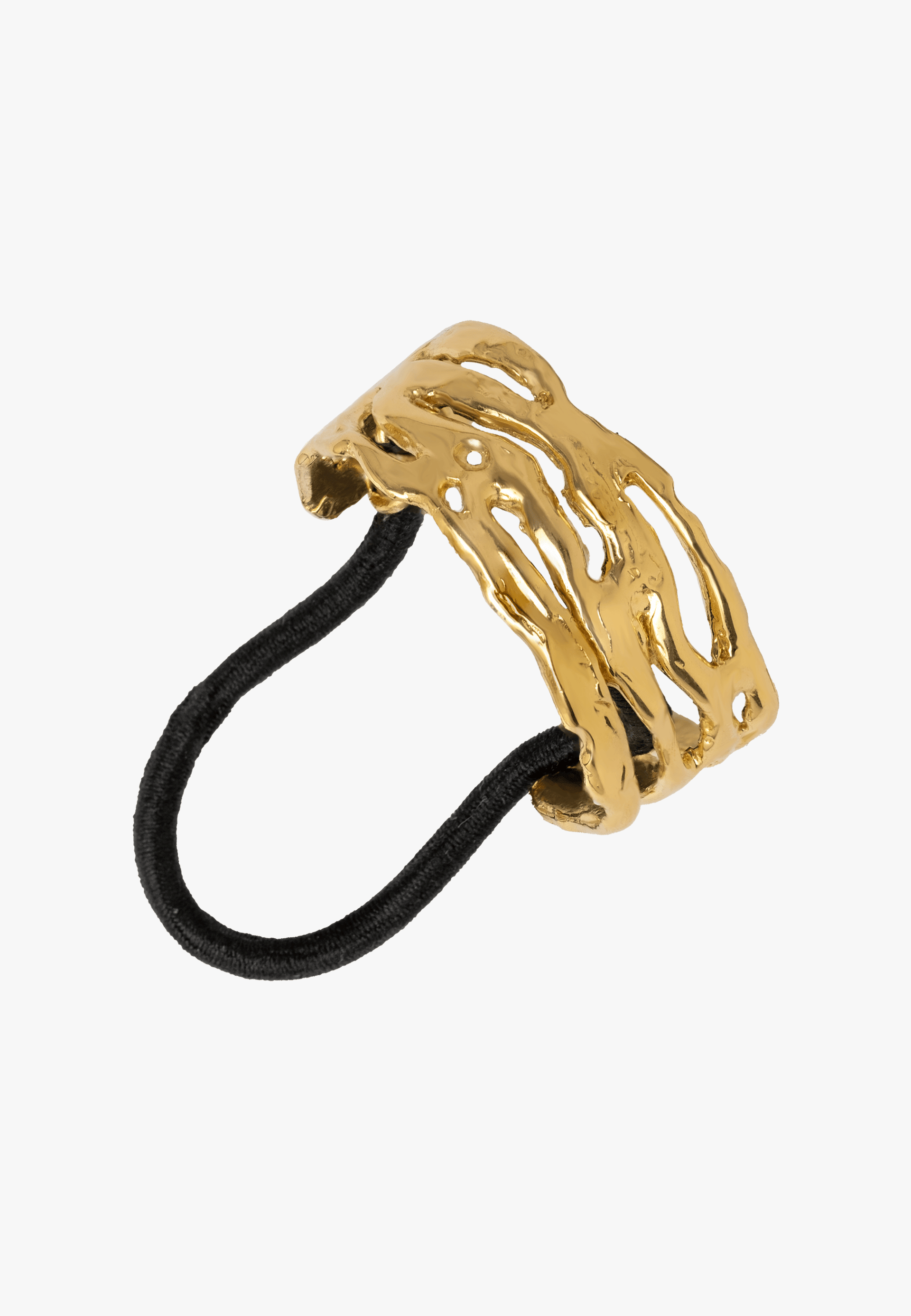 Judy Golden Scrunchie made by Lavani Jewels