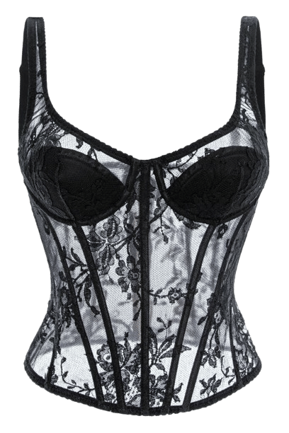 Bella Lace Bustier made by Aureliana