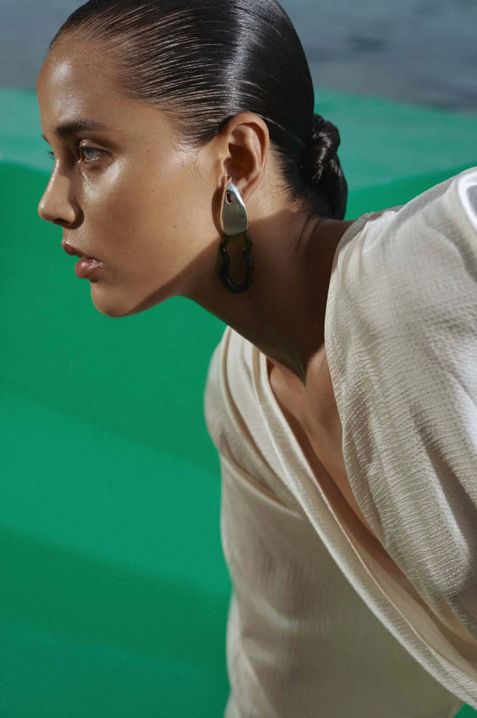 Attila Earrings made by BAOBAB