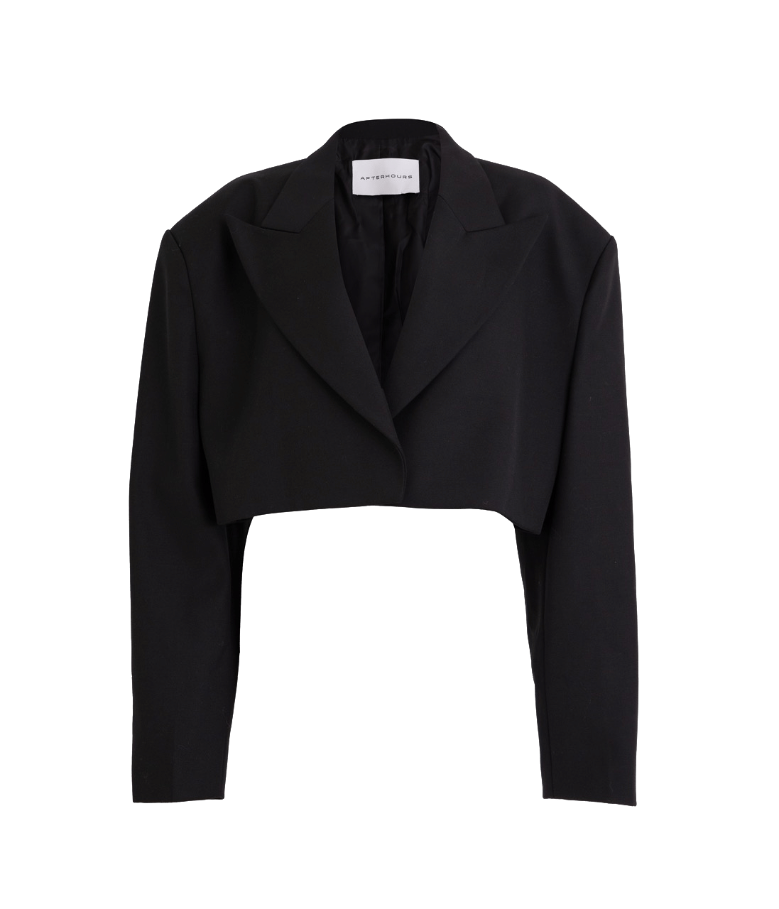 Oversized cropped blazer made by AFTERHOURS