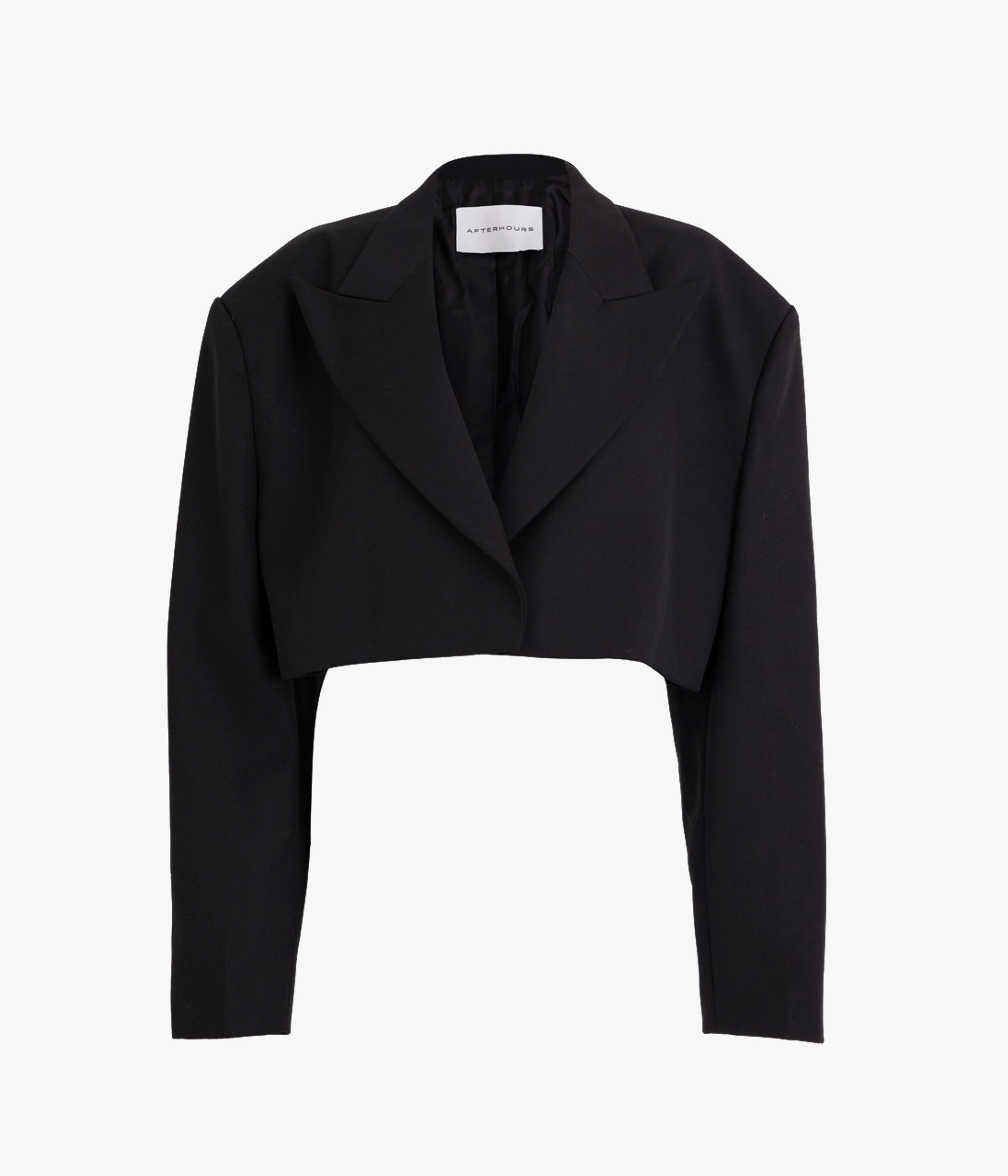 Oversized cropped blazer made by AFTERHOURS