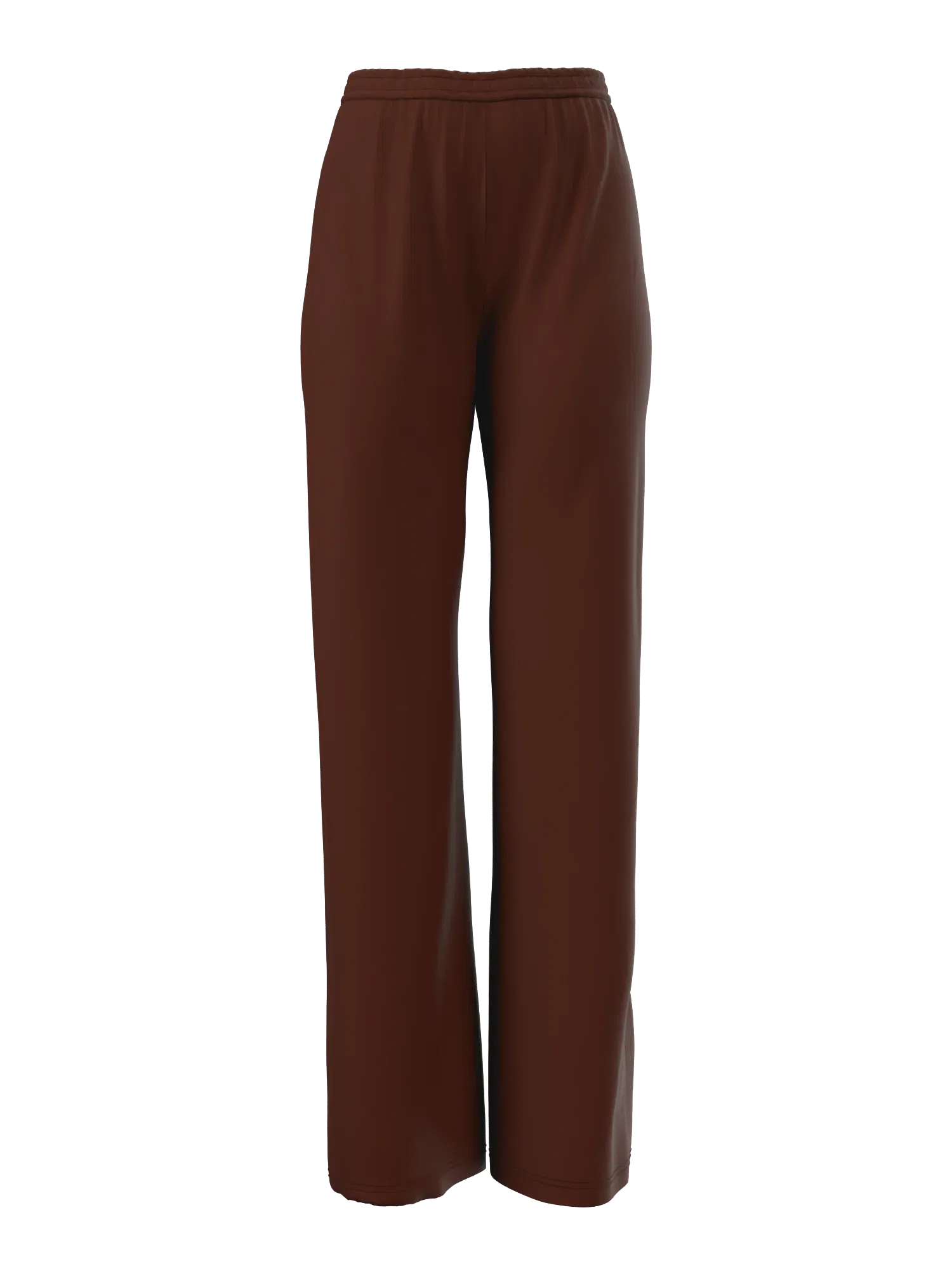 OVU KNIT PANTS - COFFEE made by Andrea Iyamah