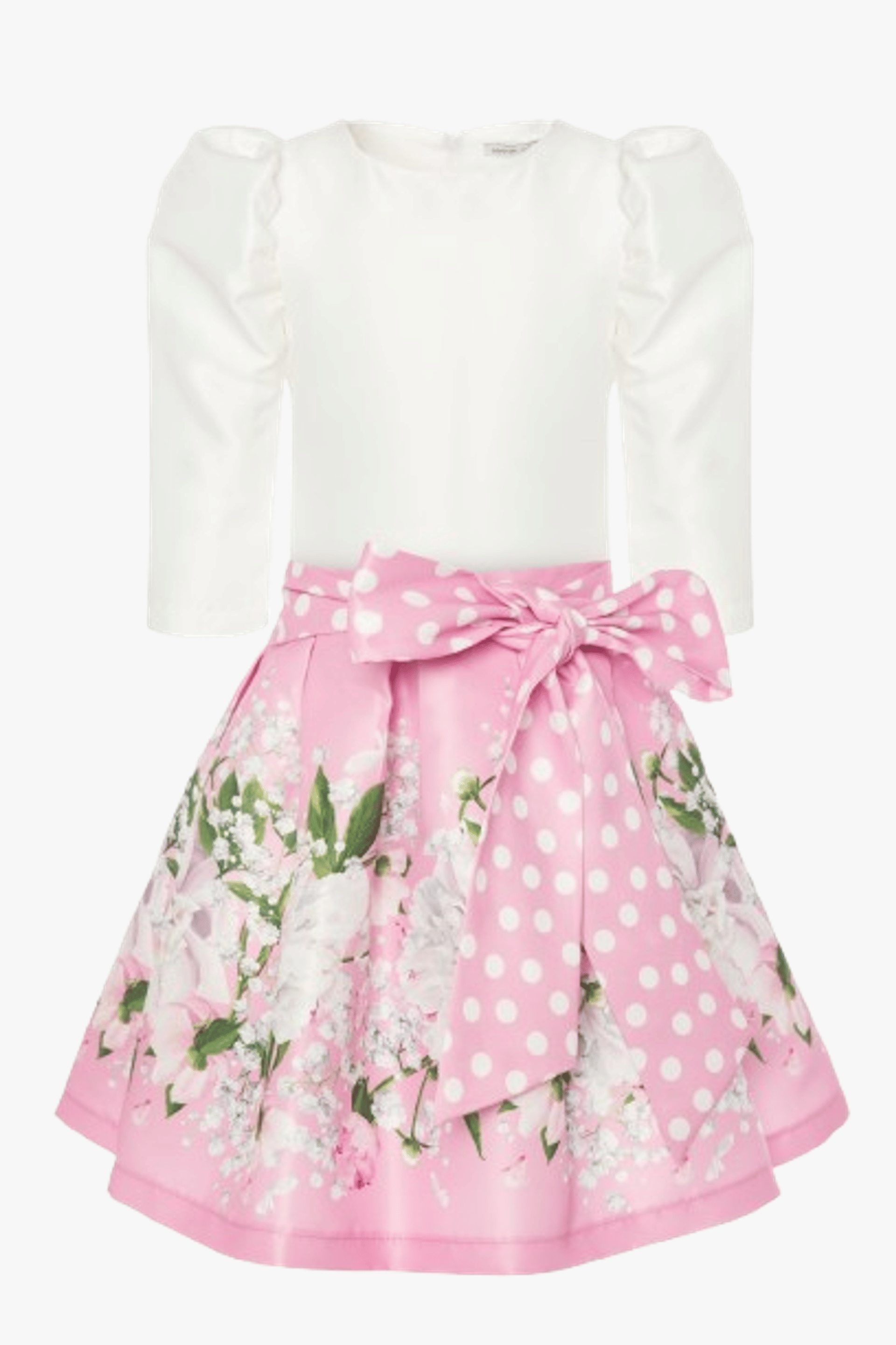 Polka Bow Outfit | 2 Pieces made by Mama Luma