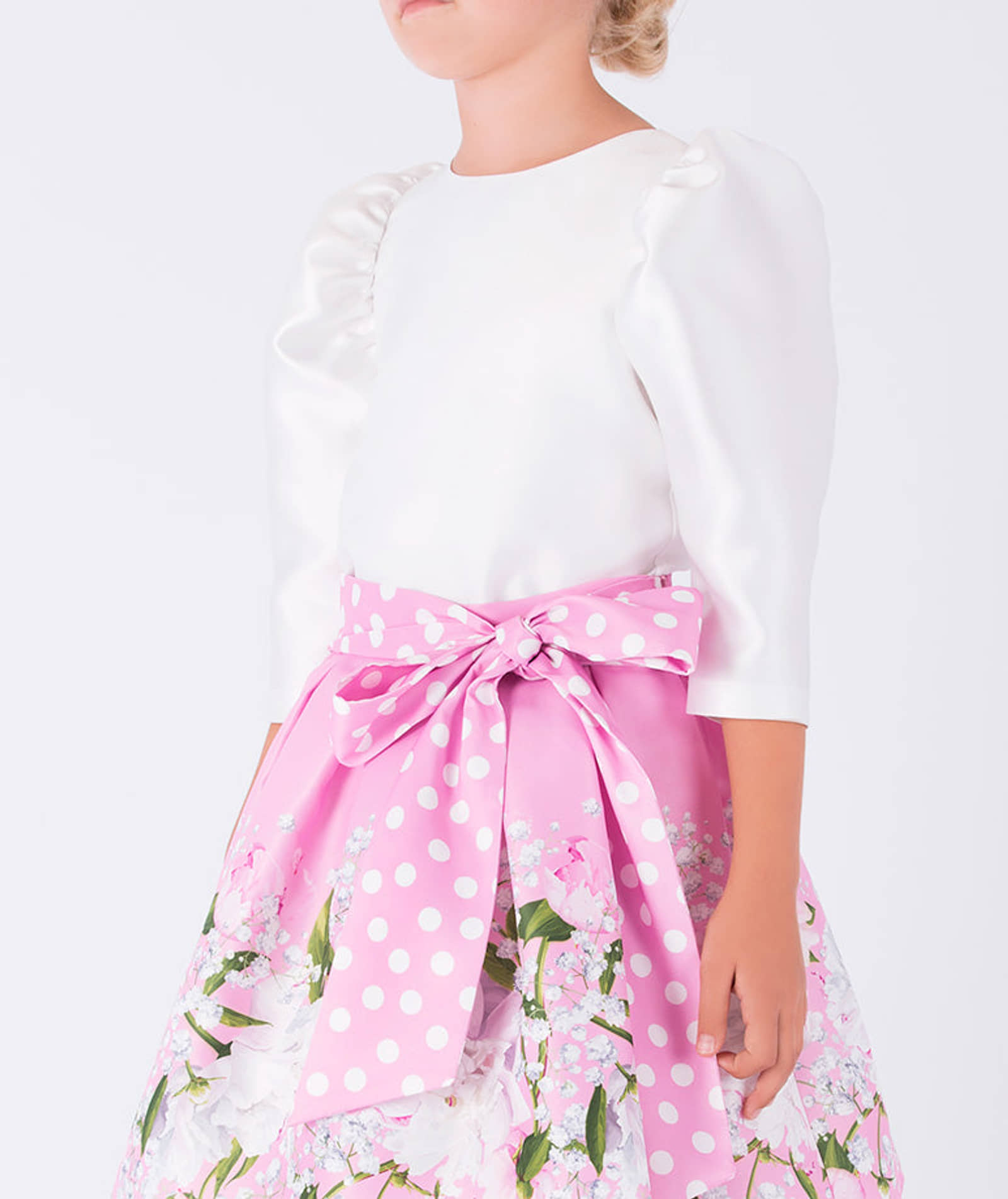 Polka Bow Outfit | 2 Pieces made by Mama Luma