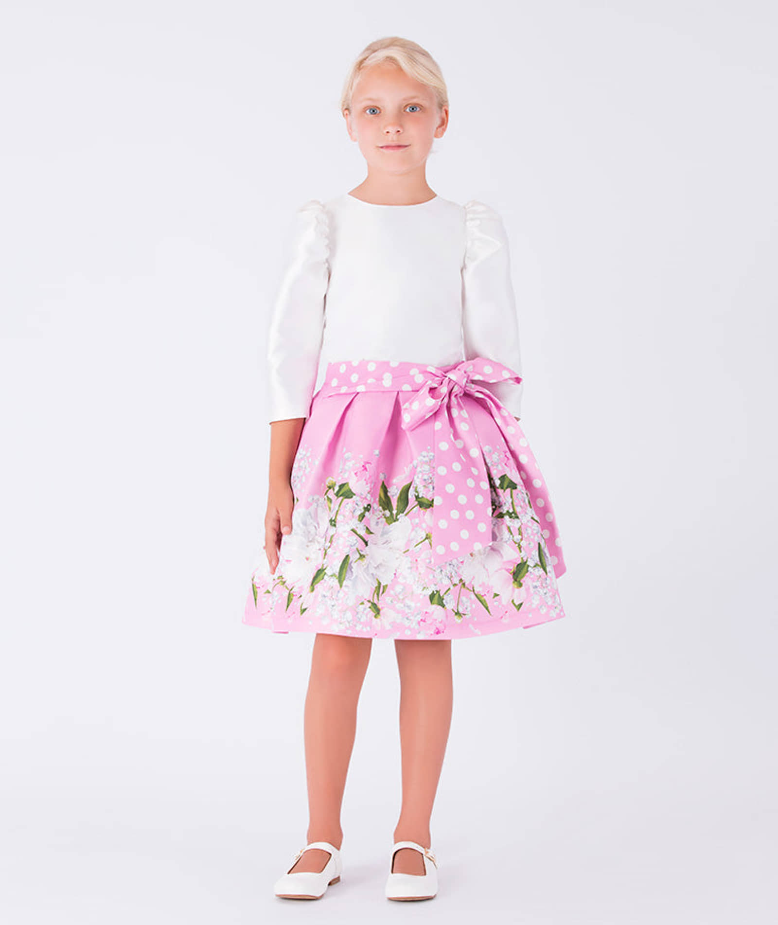 Polka Bow Outfit | 2 Pieces made by Mama Luma