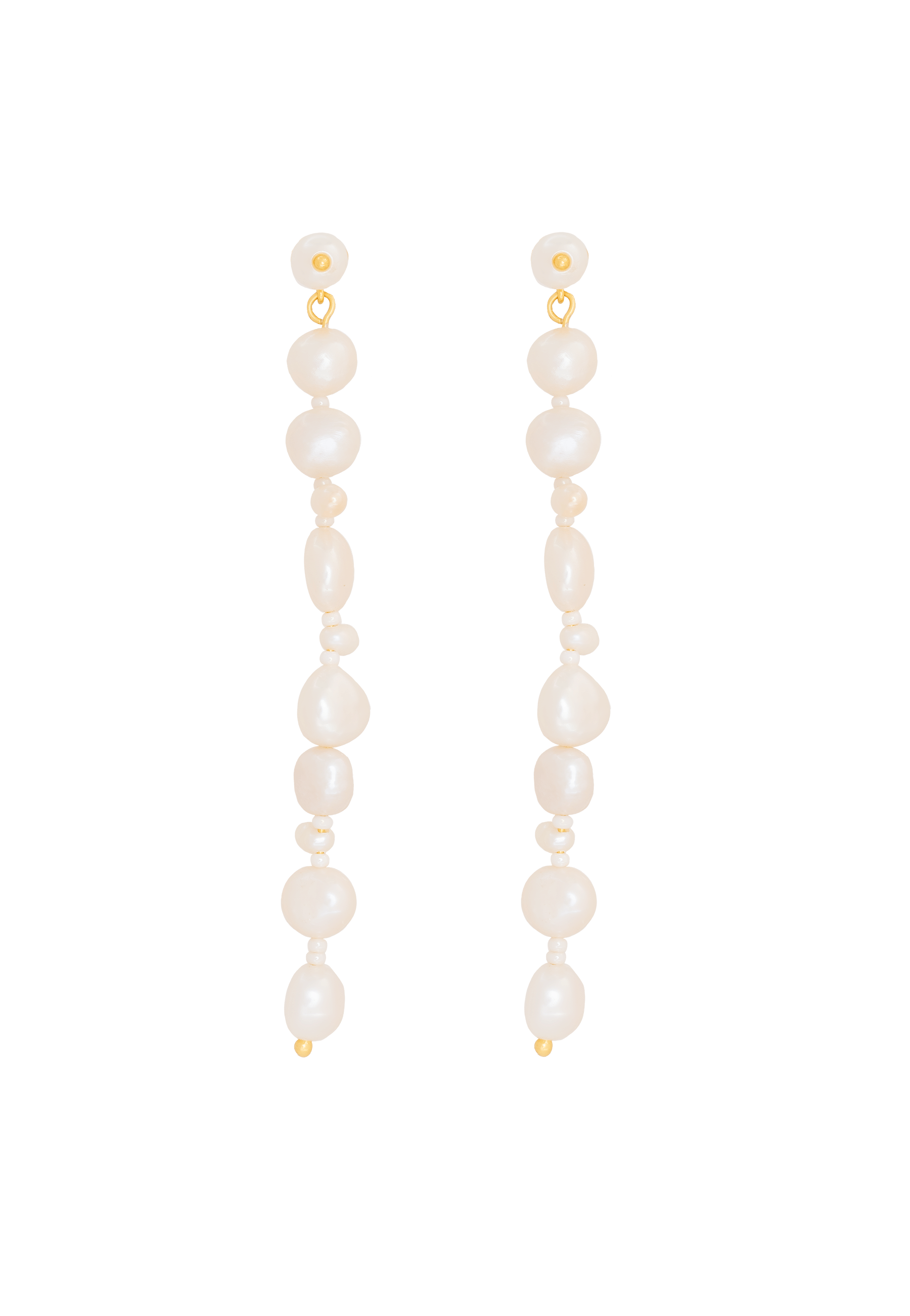 Pendientes Ayla Perlas made by Lavani Jewels