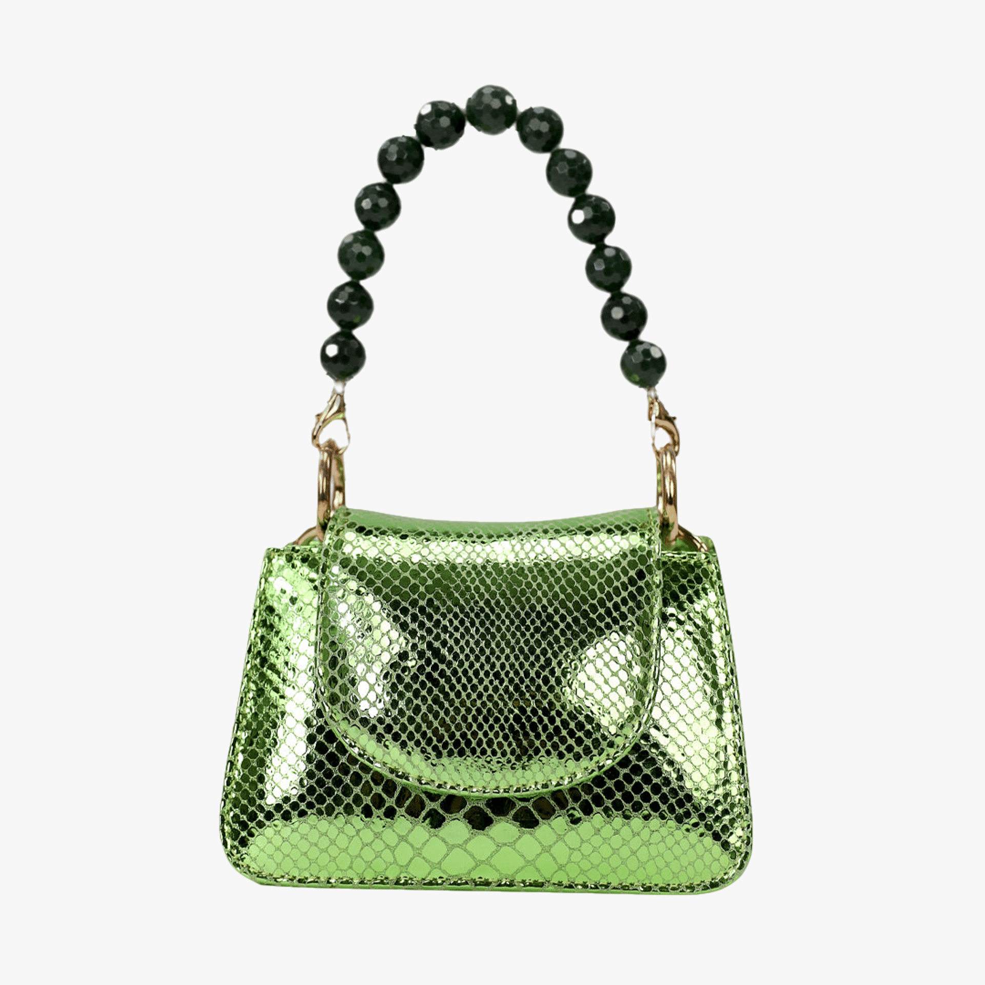 Horra - Metallic Green - Mini Bag made by ALIEL