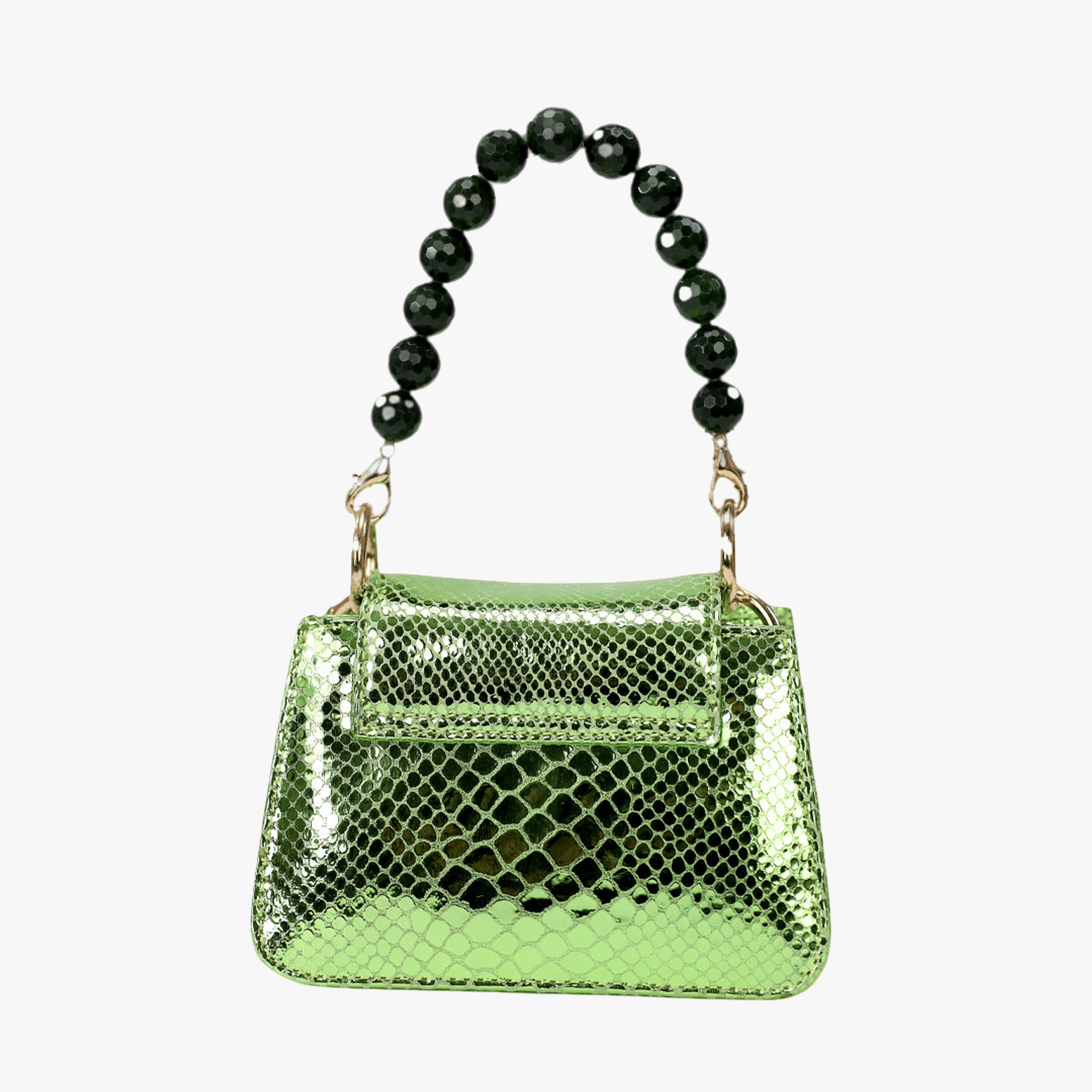 Horra - Metallic Green - Mini Bag made by ALIEL