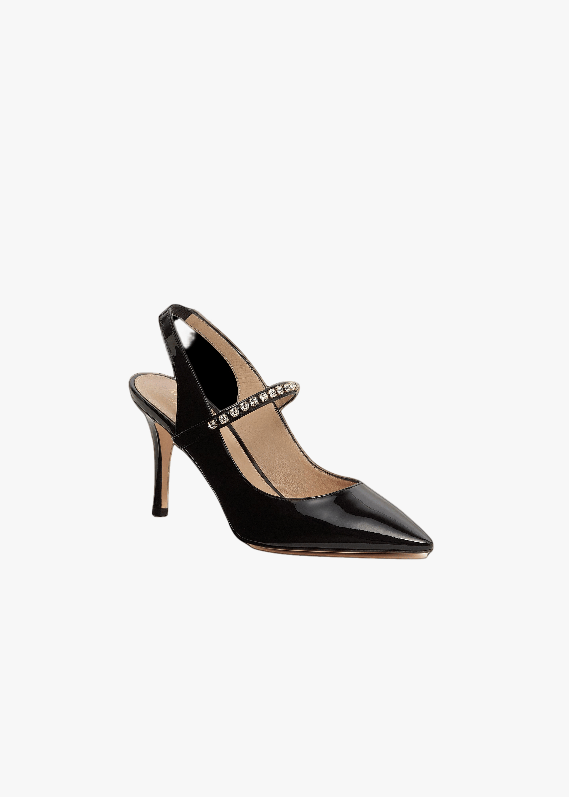 Liv Slingbacks in Black made by Miyana Berlin