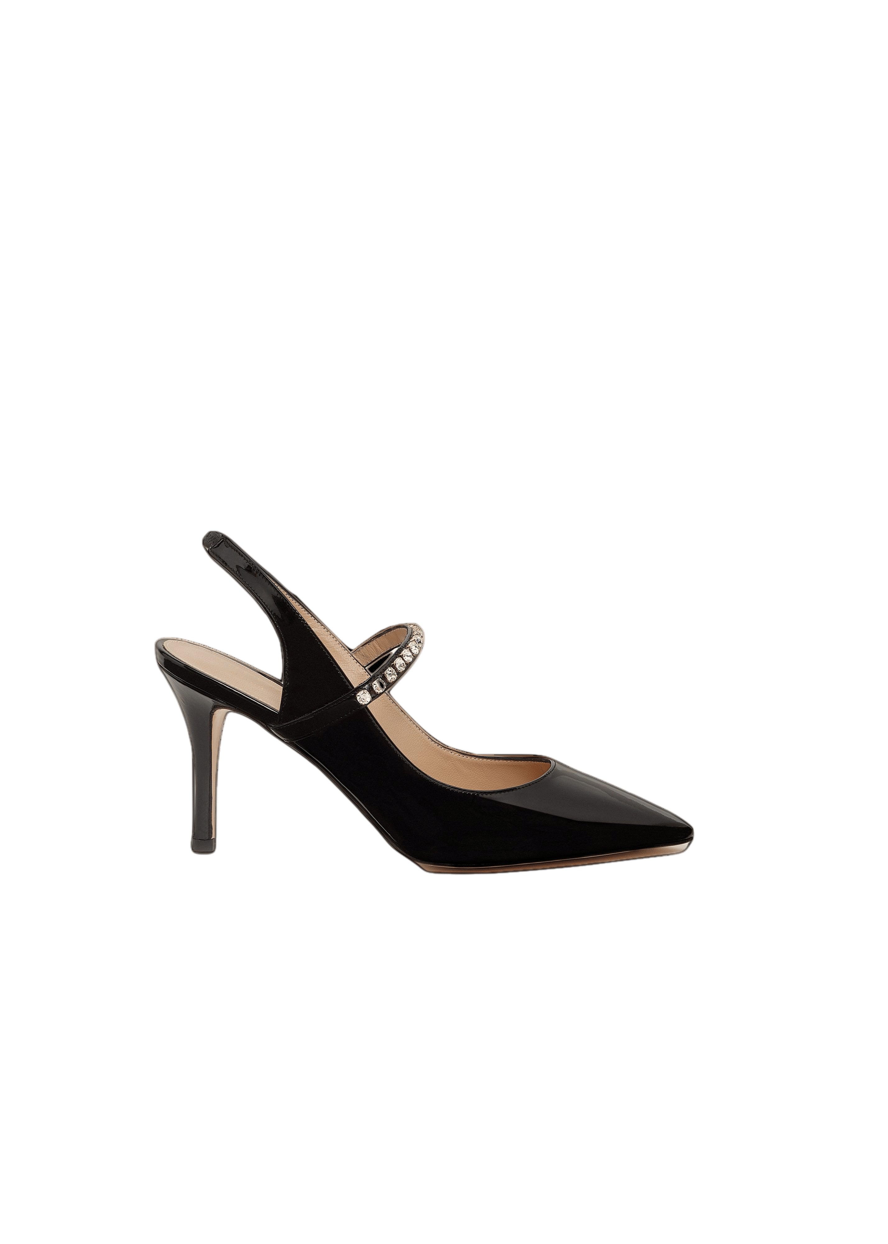 Liv Slingbacks in Black made by Miyana Berlin