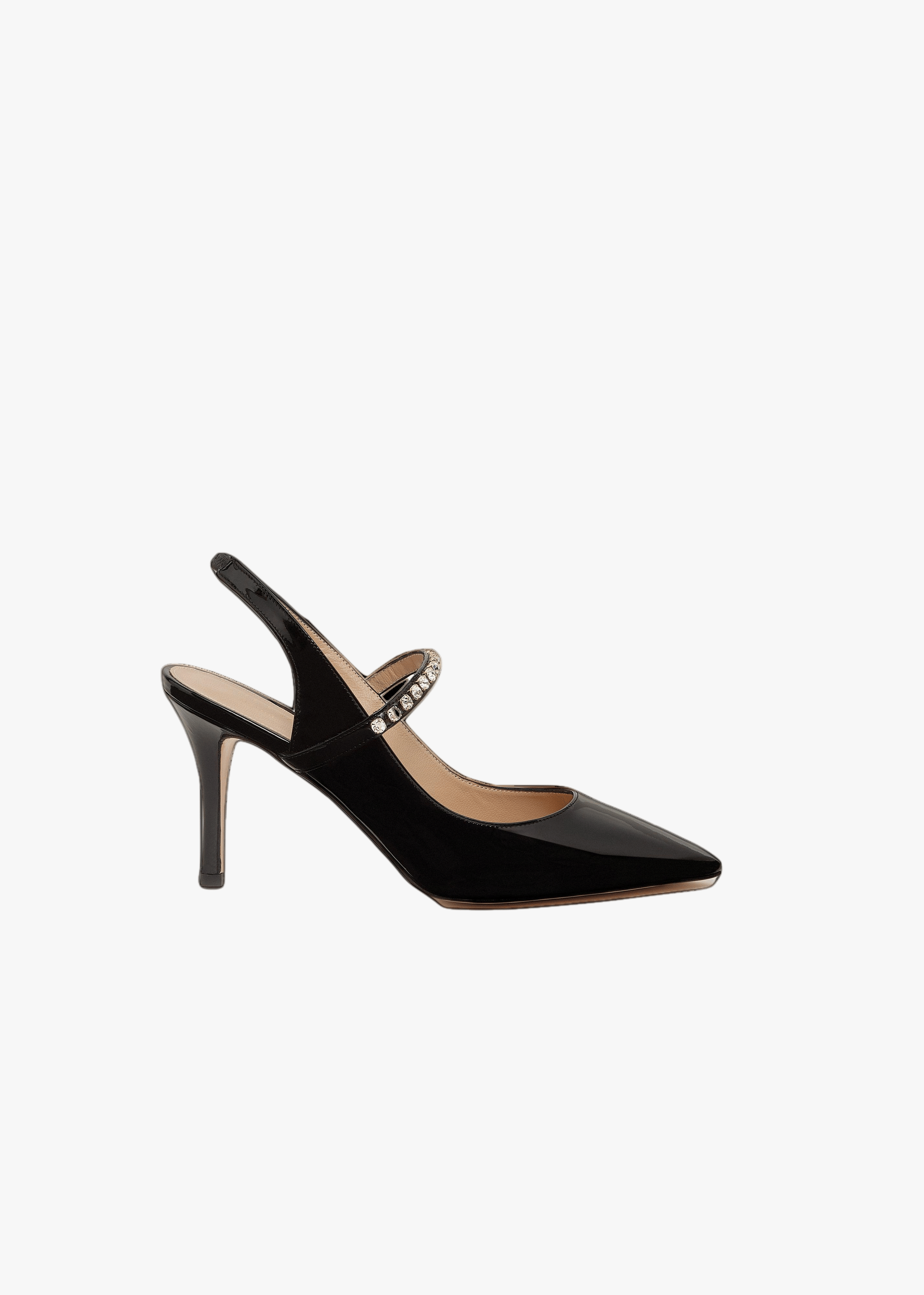 Liv Slingbacks in Black made by Miyana Berlin