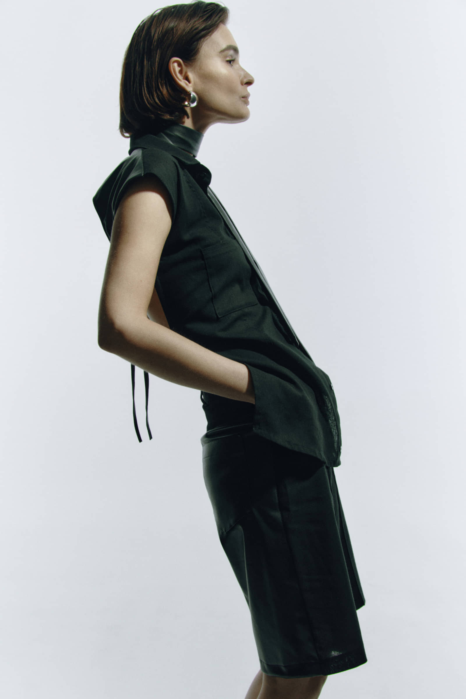 Coastal Cliff shorts made by Wiktoria Frankowska