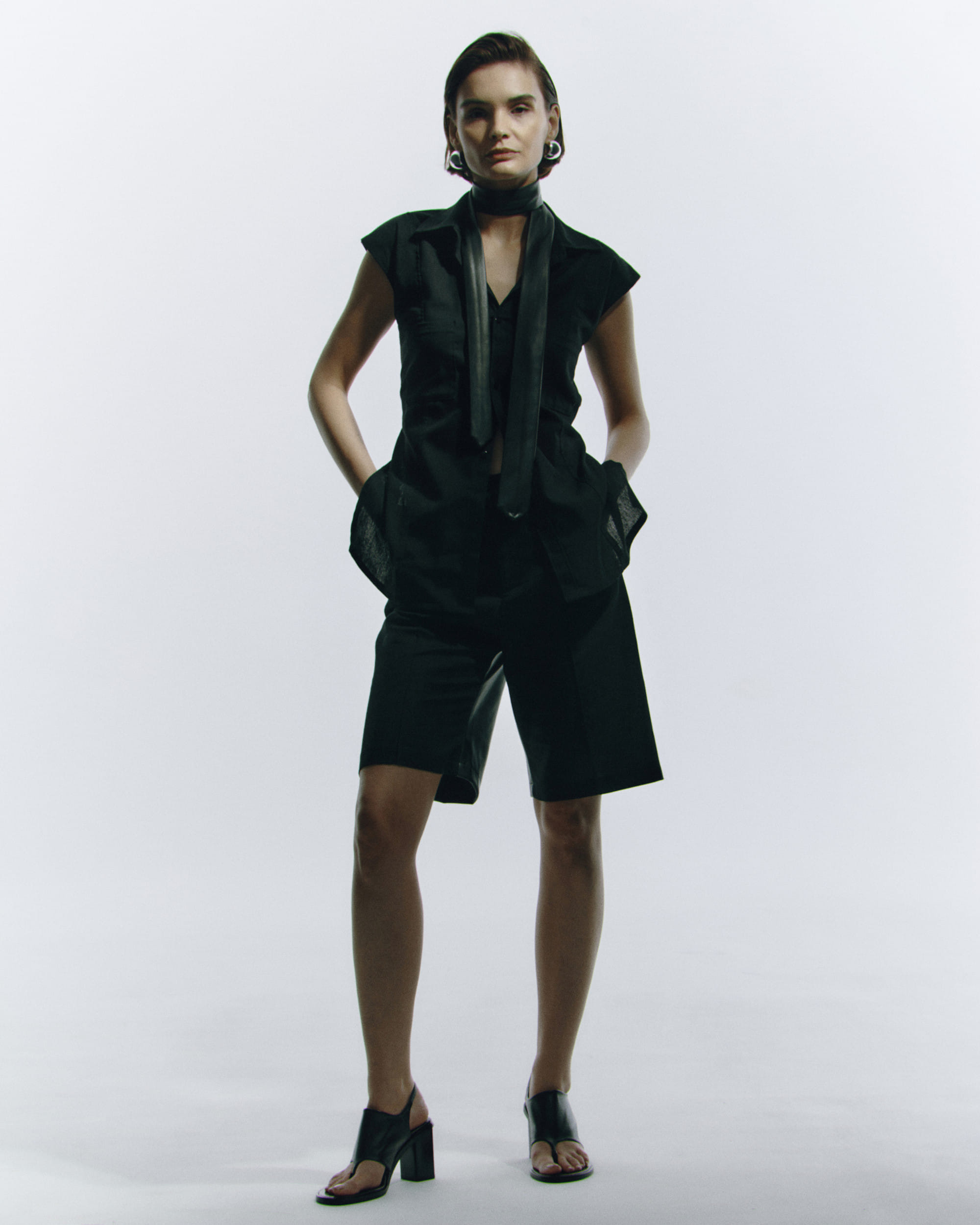 Coastal Cliff shorts made by Wiktoria Frankowska