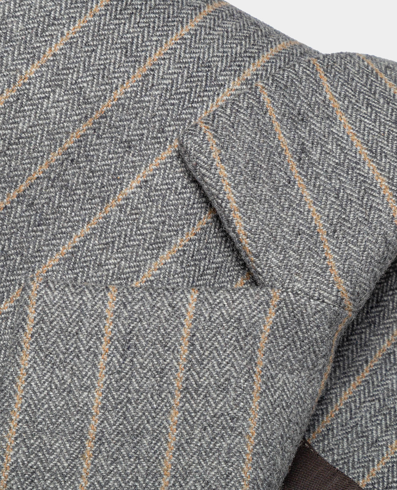 SHORT STRIPED JACKET made by BENU Studio