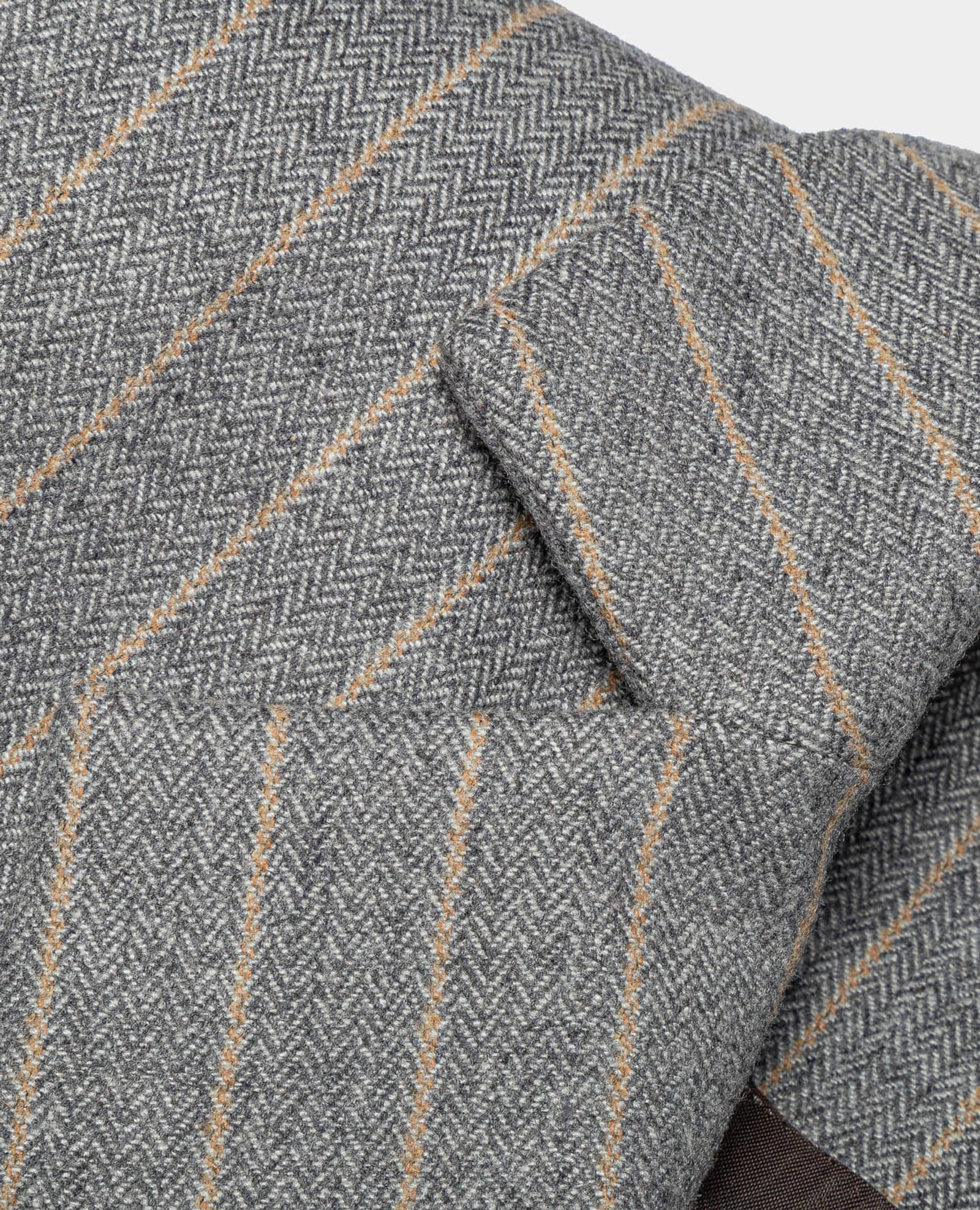 SHORT STRIPED JACKET made by BENU Studio