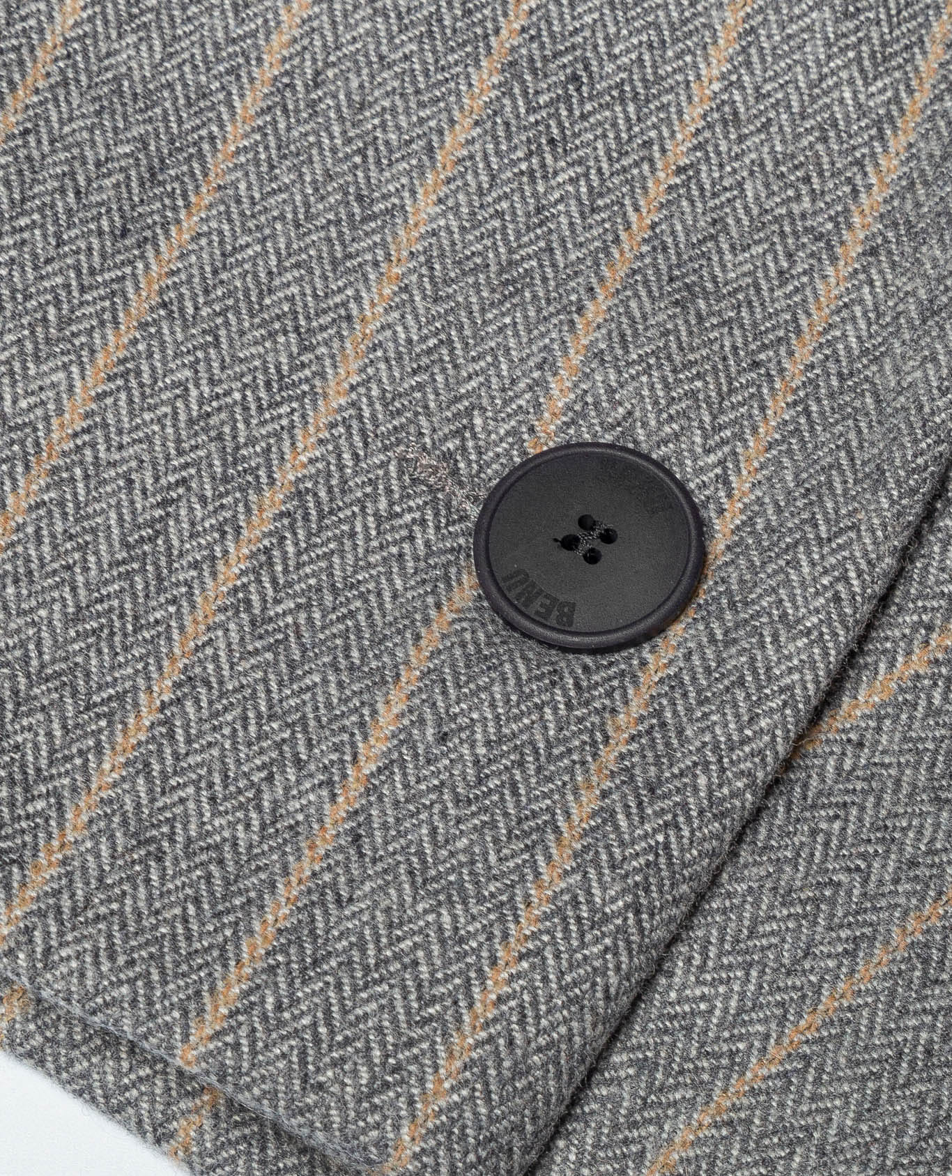 SHORT STRIPED JACKET made by BENU Studio