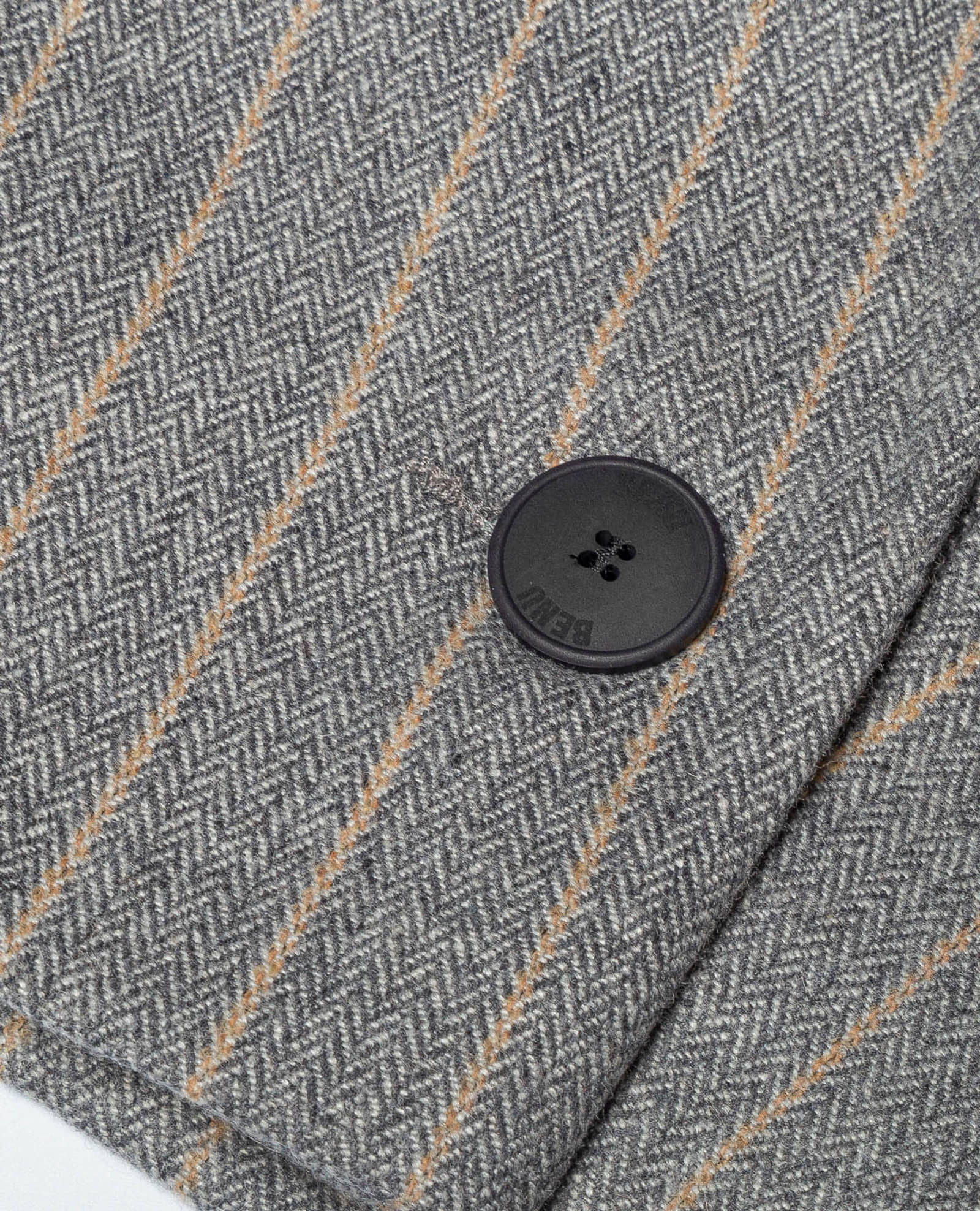 SHORT STRIPED JACKET made by BENU Studio