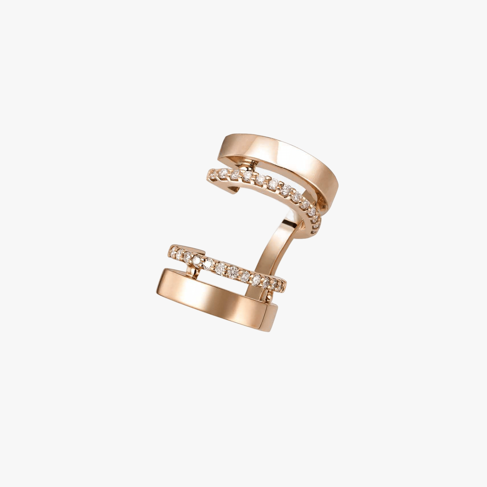 PENDIENTE DOUBLE ÁL DI LÀ made by Gold & Roses