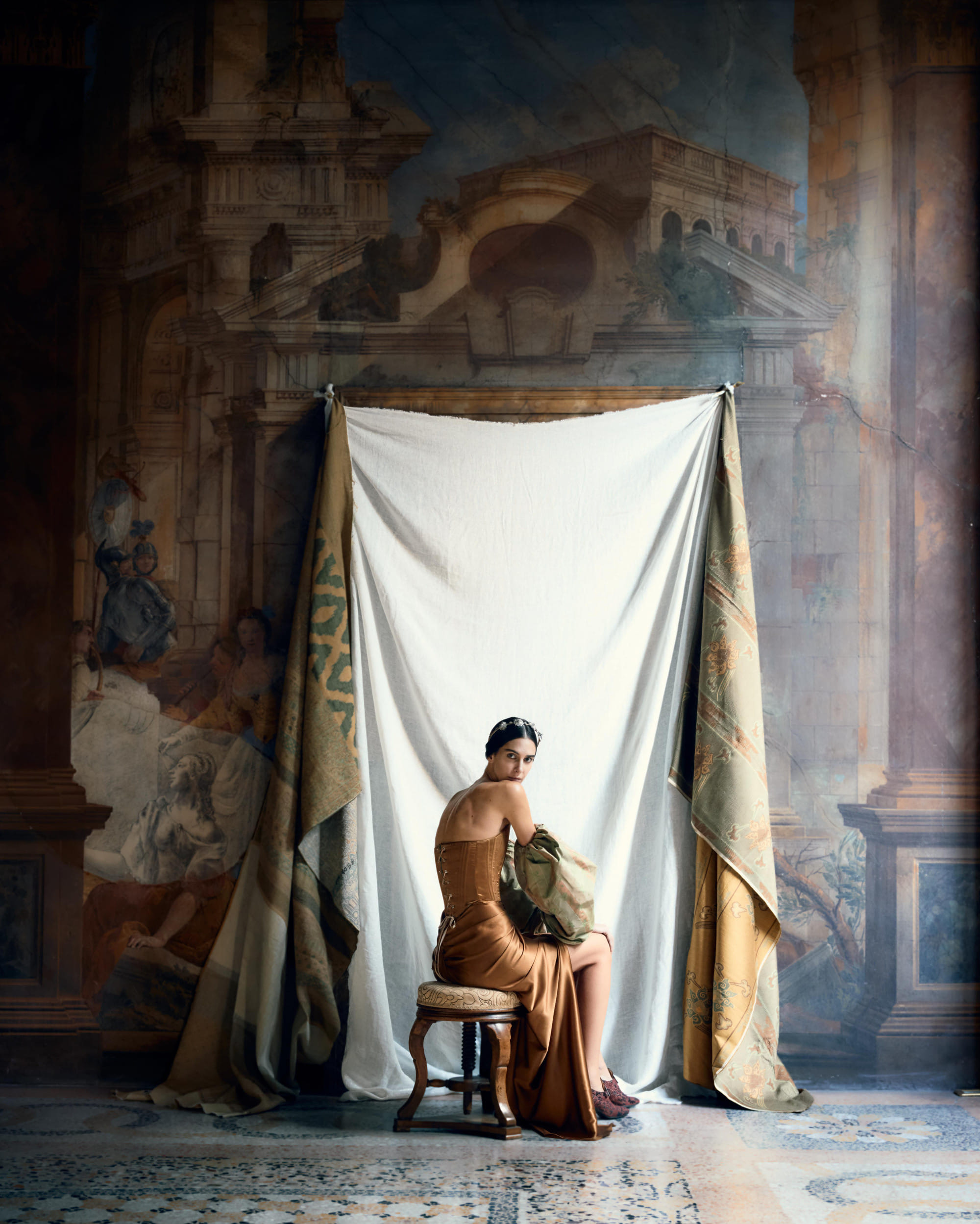 BRONZE JADE BOLEYN made by Alice Pons Milano