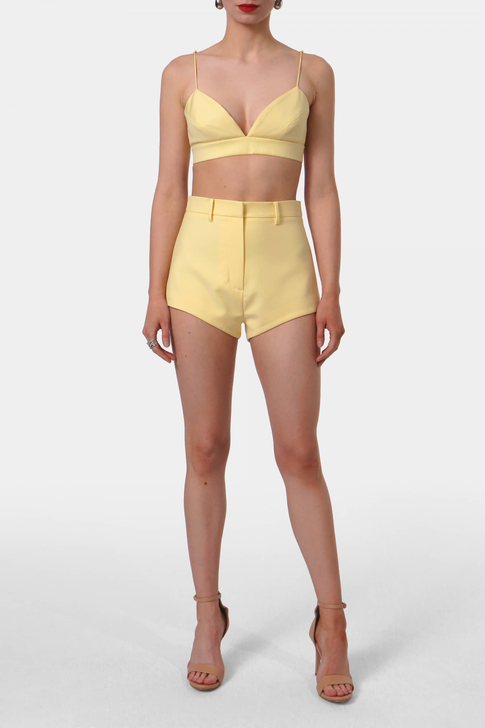 Microshorts Cori Butter Yellow made by HALEWSKI