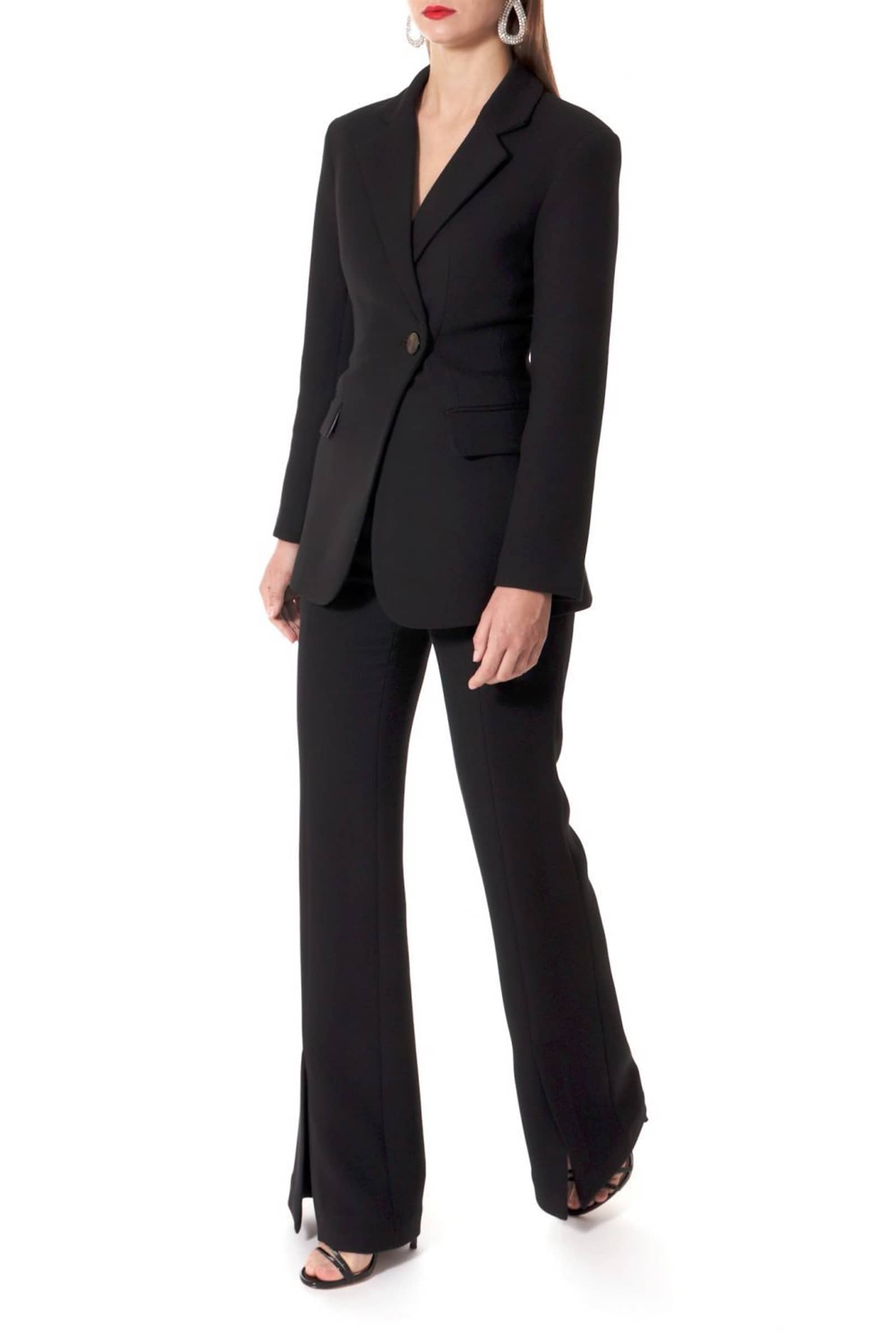 Pants Monica Designer Black made by HALEWSKI