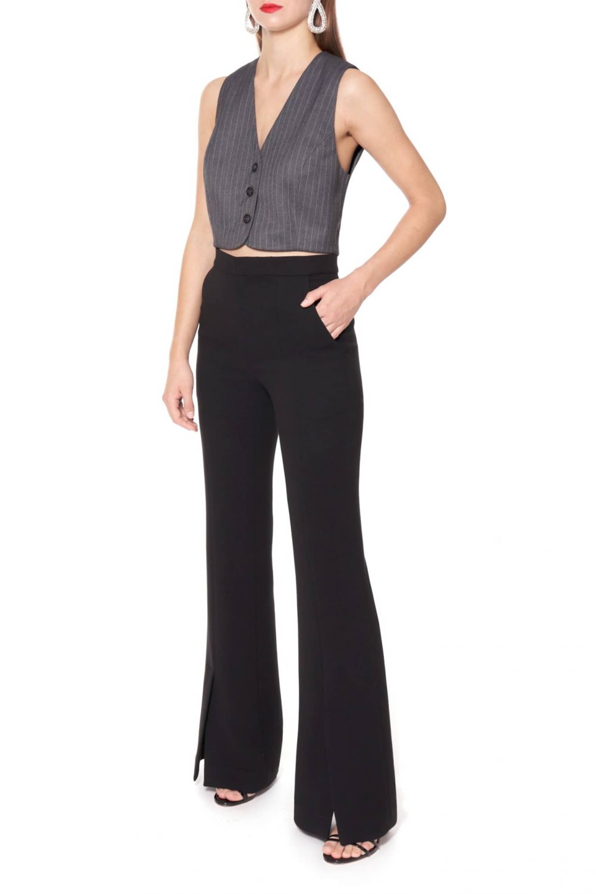 Pants Monica Designer Black made by HALEWSKI