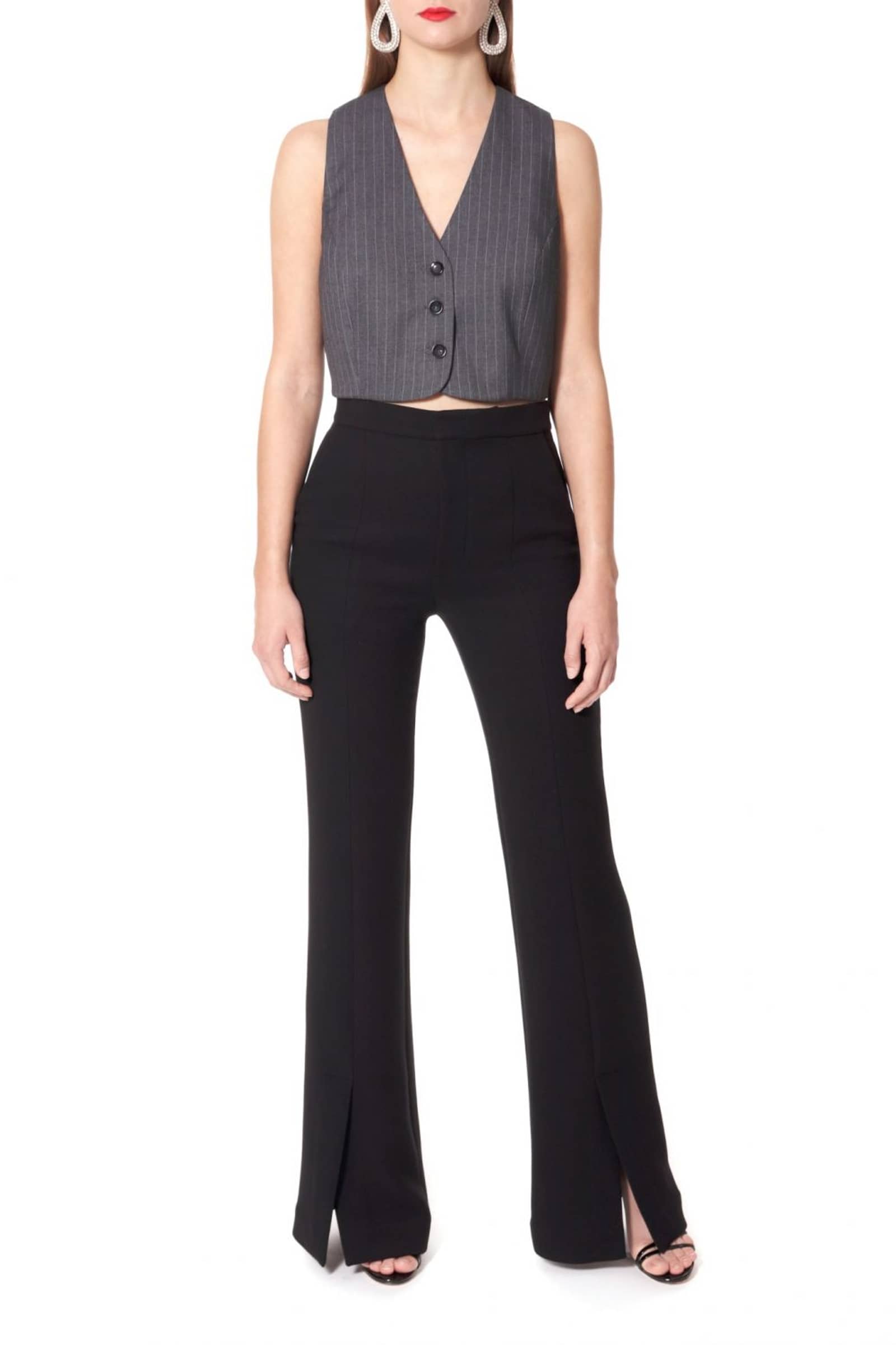 Pants Monica Designer Black made by HALEWSKI