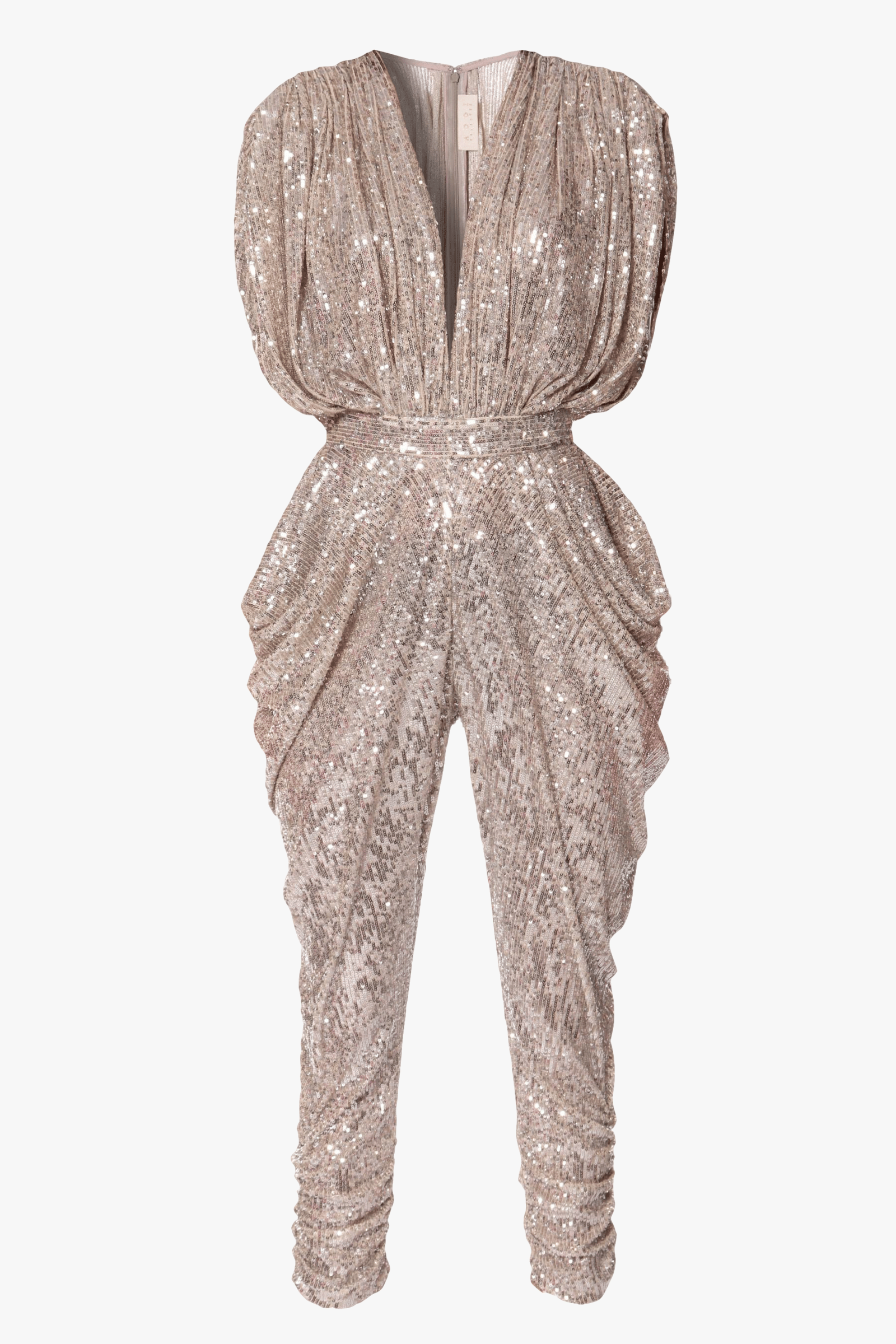 Jumpsuit Saddie Champagne made by HALEWSKI