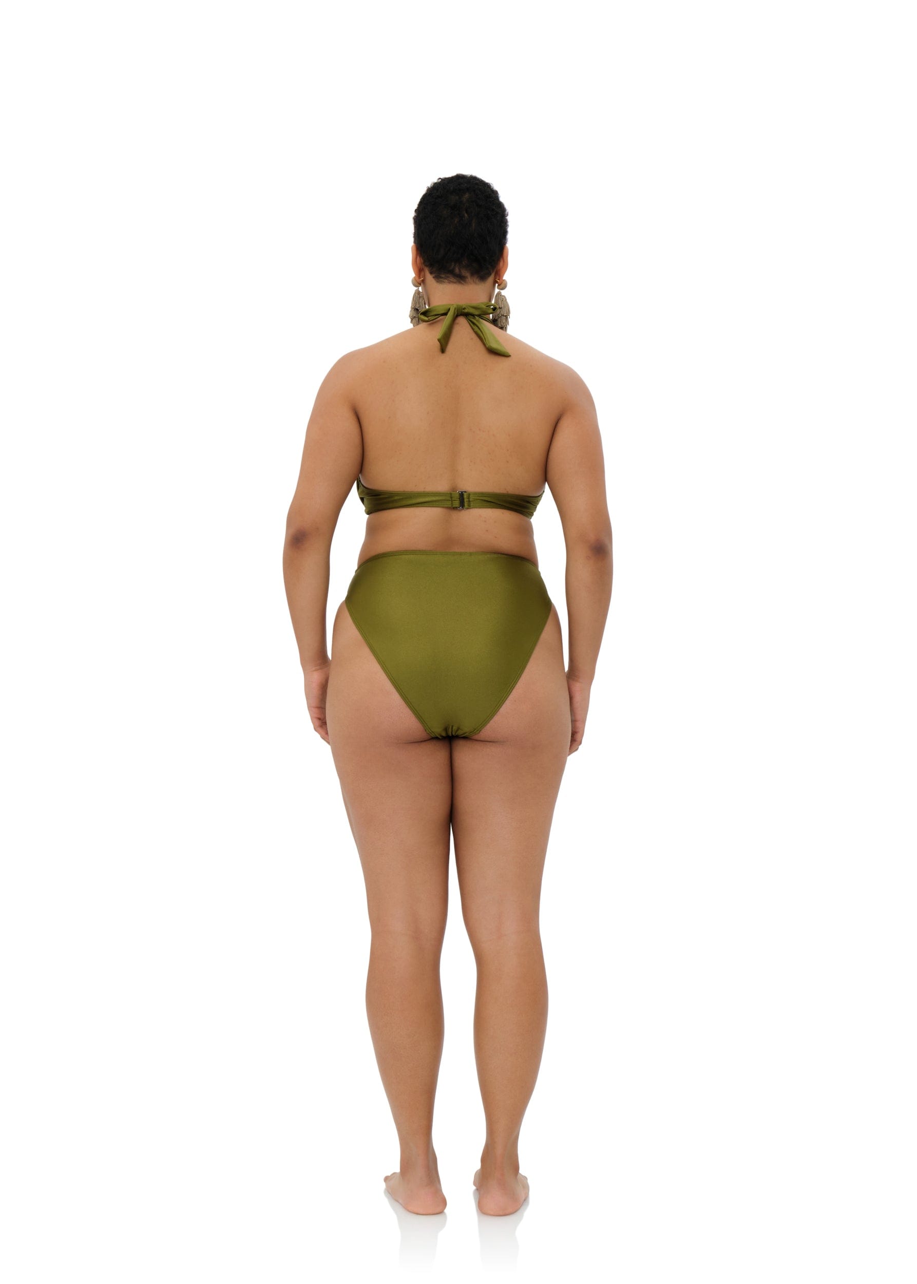 NAYO ONE PIECE SWIMSUIT - EMERALD made by Andrea Iyamah