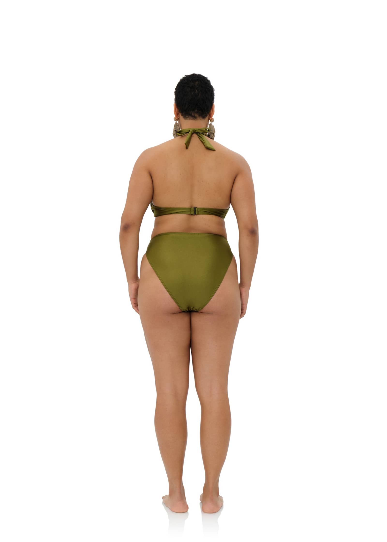 NAYO ONE PIECE SWIMSUIT - EMERALD made by Andrea Iyamah