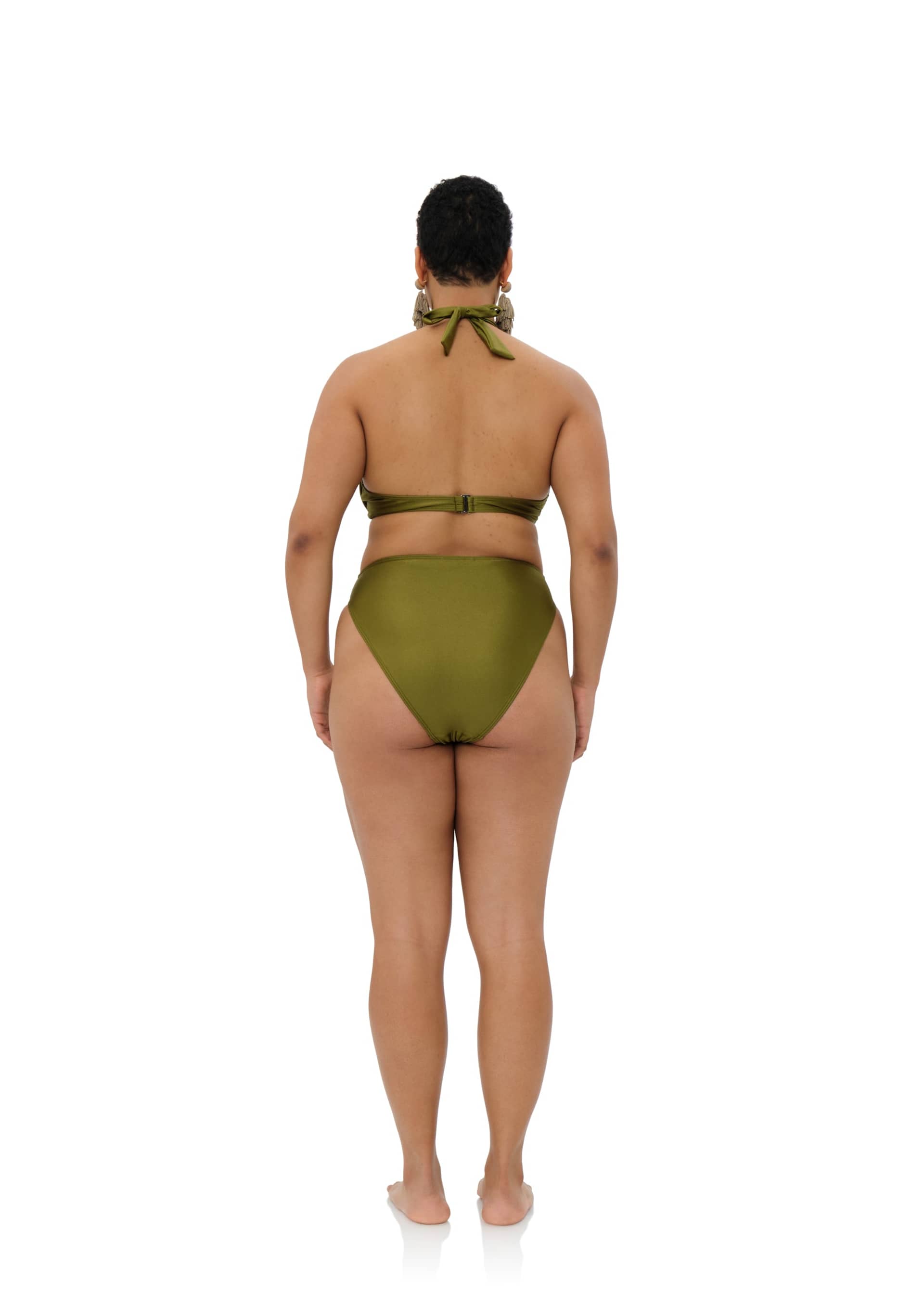 NAYO ONE PIECE SWIMSUIT - EMERALD made by Andrea Iyamah