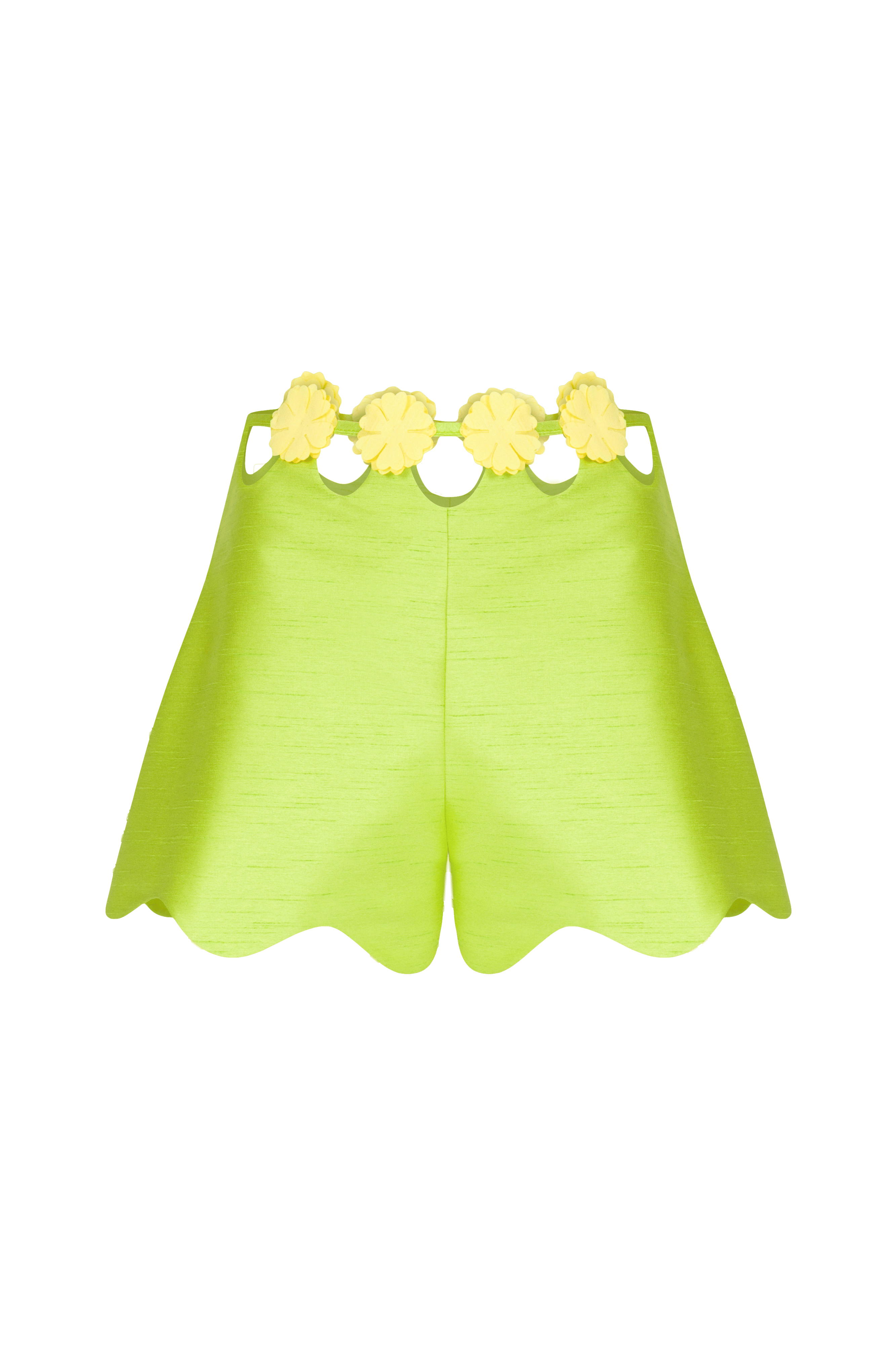 Zinnia Floral Shorts made by Declara