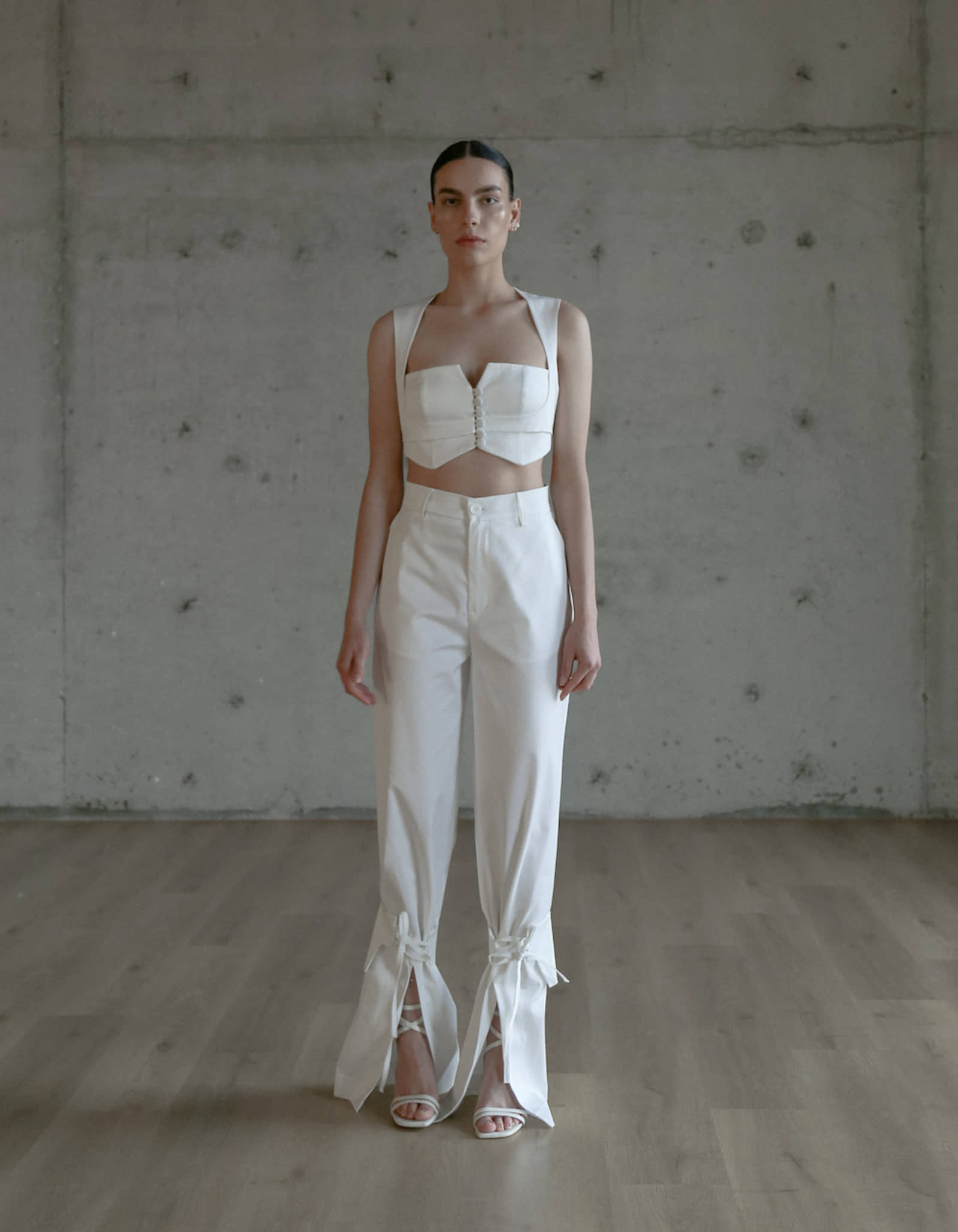 FRENKI White Top made by MAET