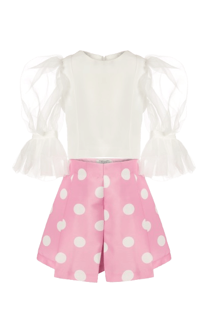 Organza Accent Outfit | 2 Pieces made by Mama Luma