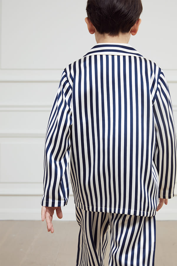Stripe Kid's Pajama Set made by MANITO