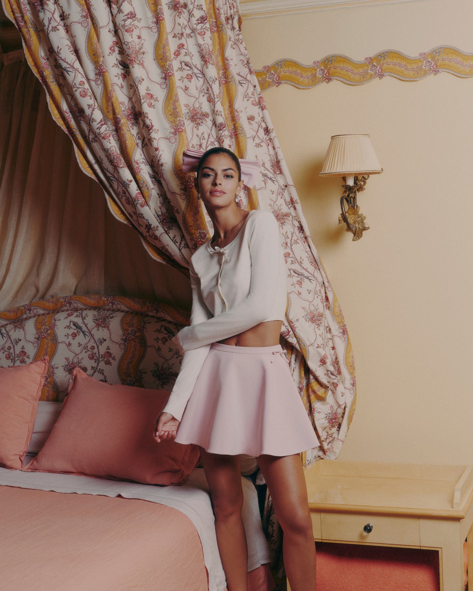 Gigi Skirt (Pink) made by Nana Jacqueline