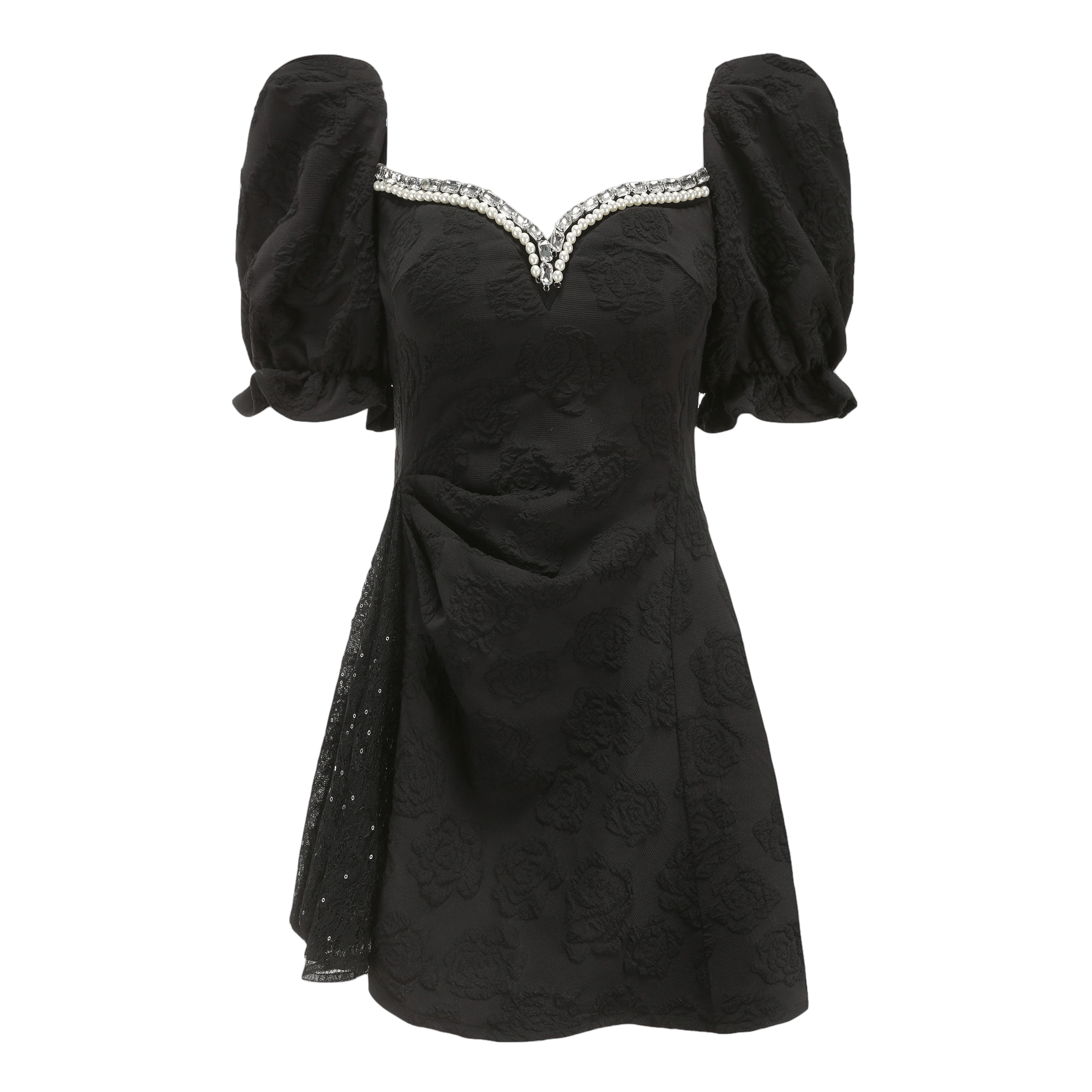 Black Ysabella Dress in Black made by Nana Jacqueline