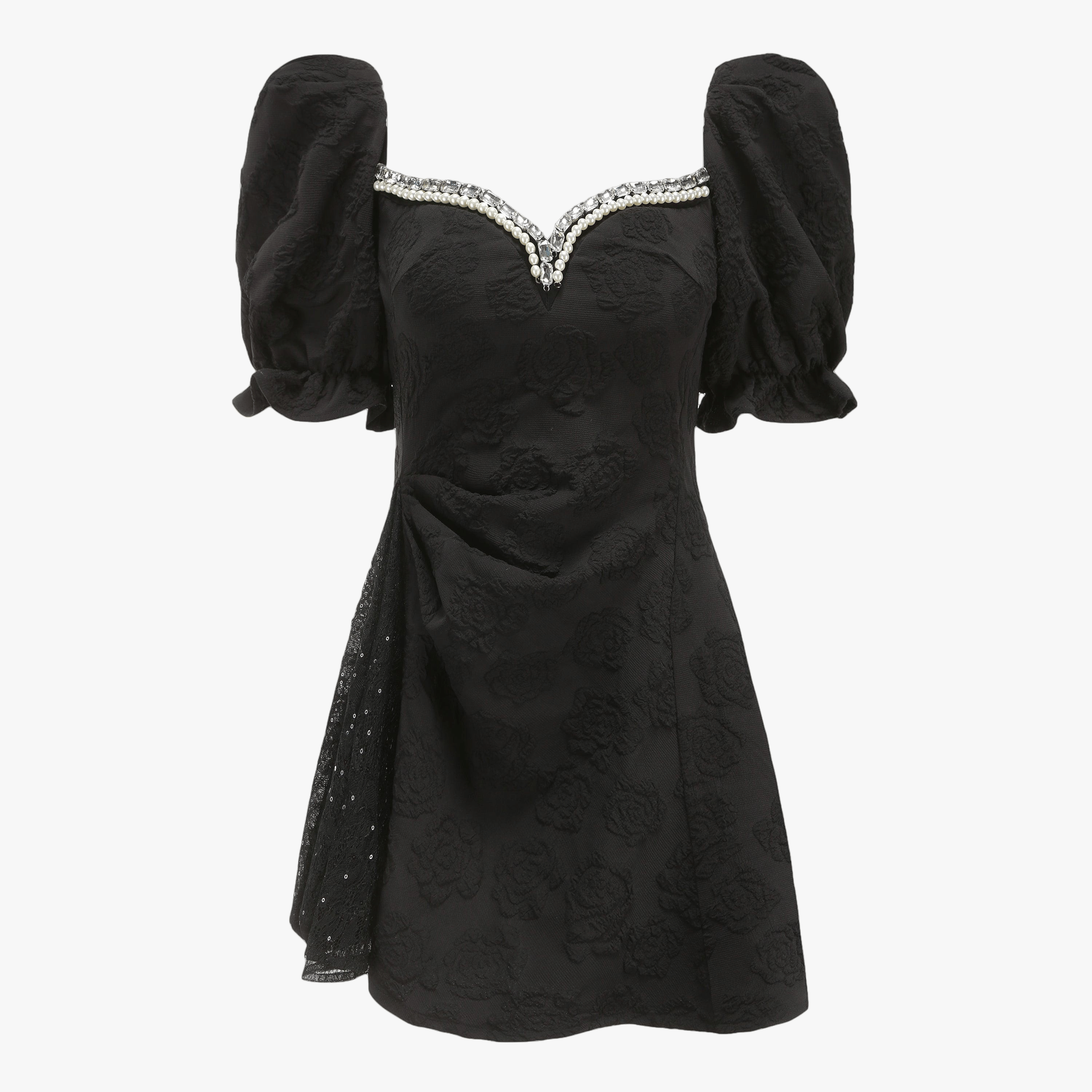 Black Ysabella Dress in Black made by Nana Jacqueline