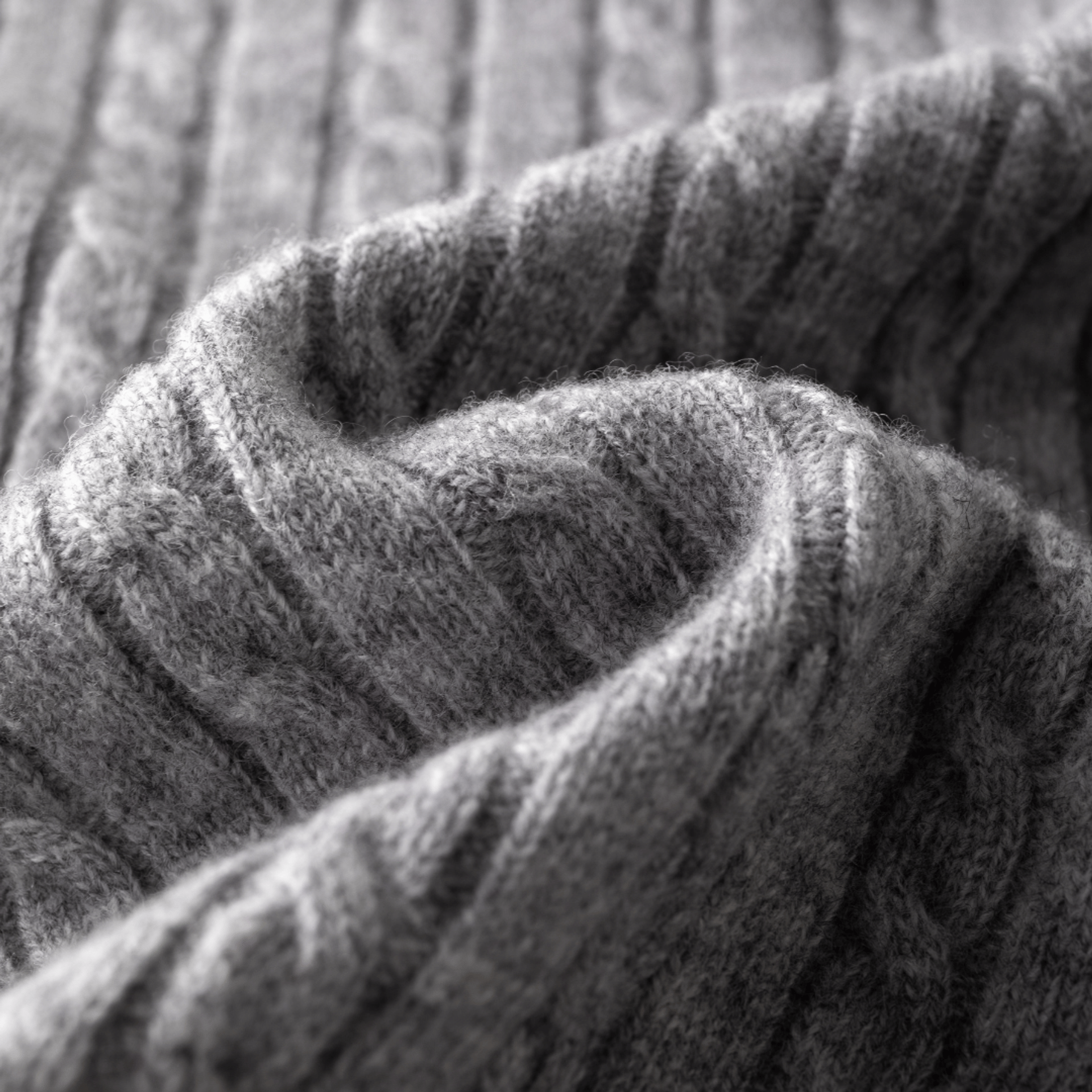 Classic Extra Fine Merino Wool Twist Knit Cardigan | Silver Haze made by CozyU