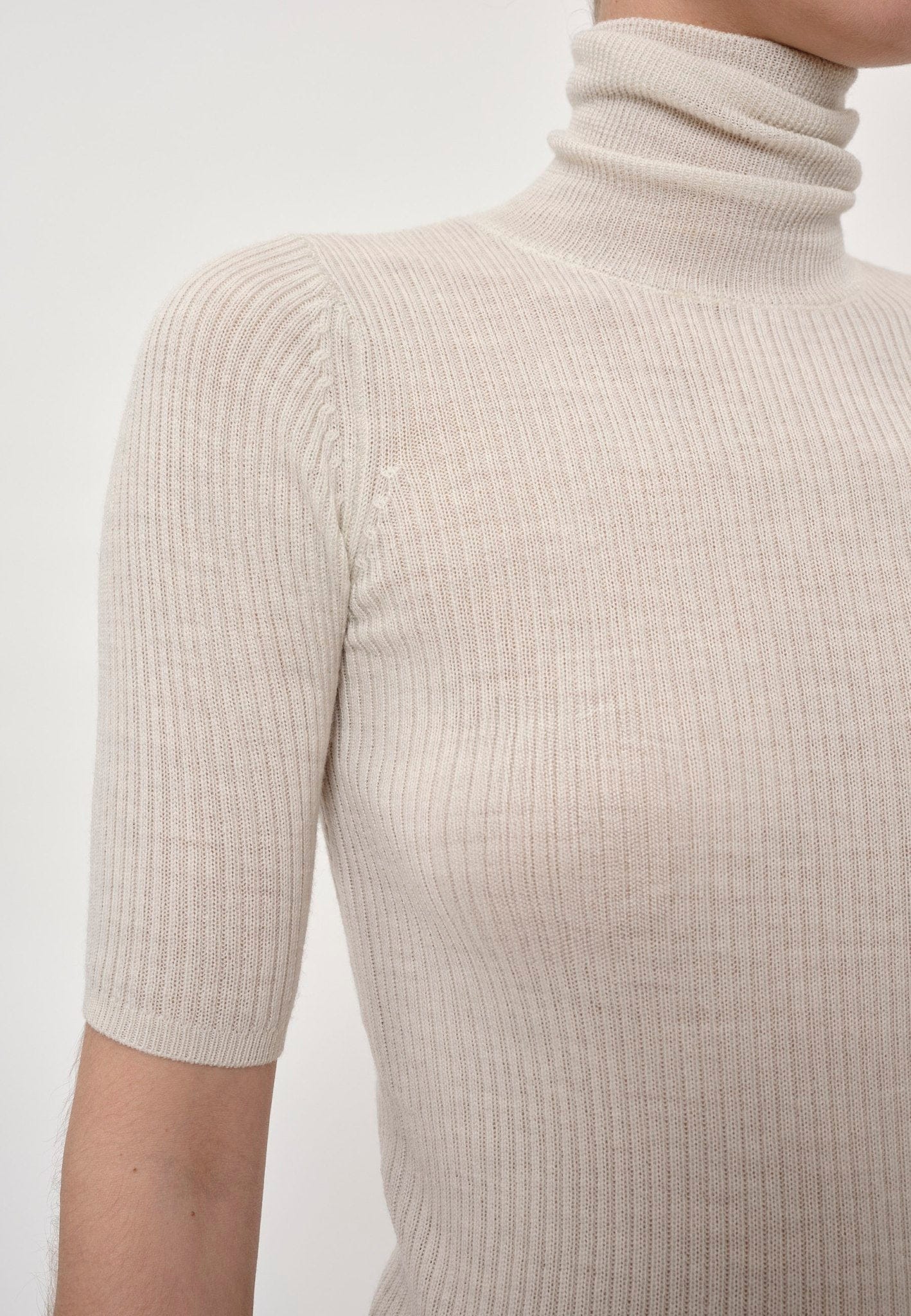 Evangalista Knit Blouse - Off White made by HERSKIND