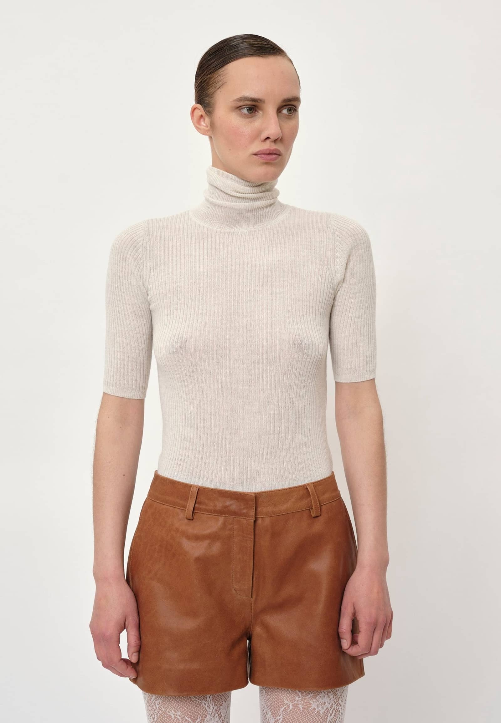 Evangalista Knit Blouse - Off White made by HERSKIND