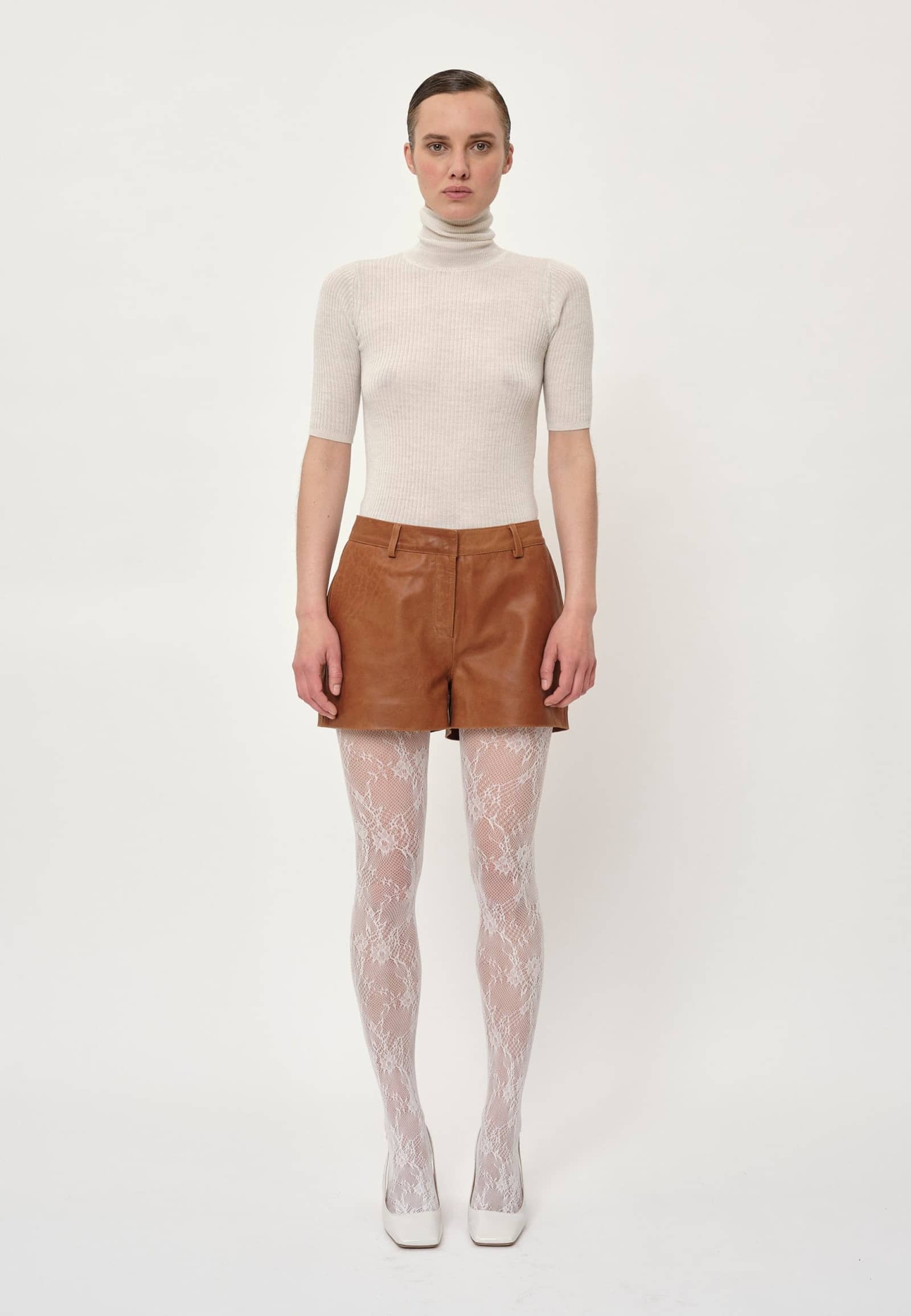 Evangalista Knit Blouse - Off White made by HERSKIND